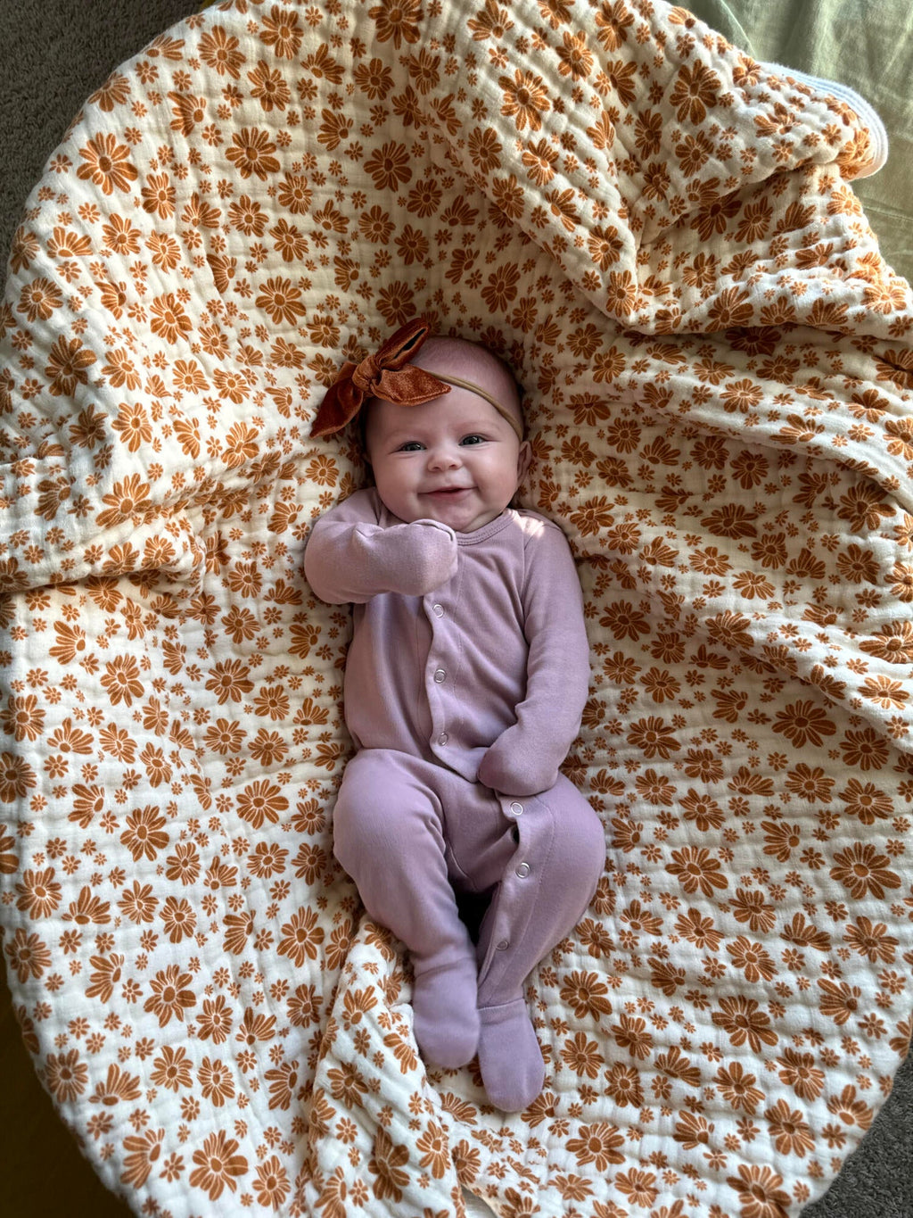 Lavender - Organic Snap Footie