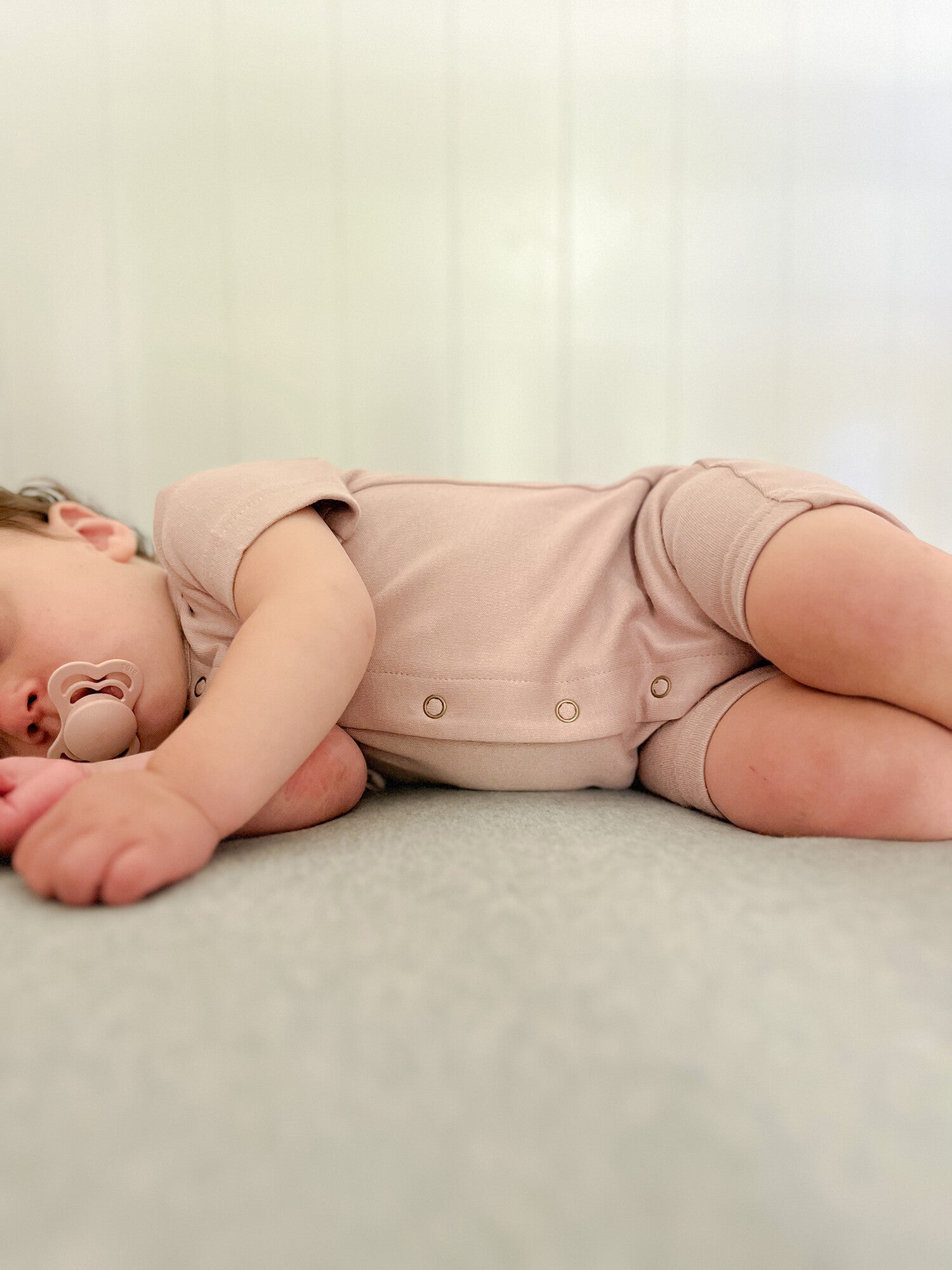 Pinks - Organic S/Sleeve Romper
