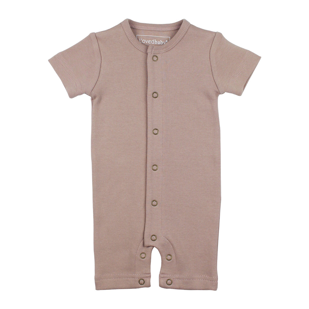 Pinks - Organic S/Sleeve Romper