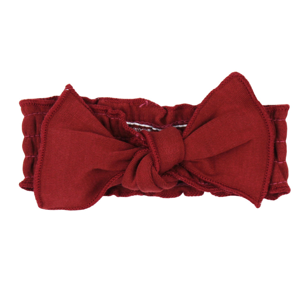 Crimson - Organic Smocked Headband