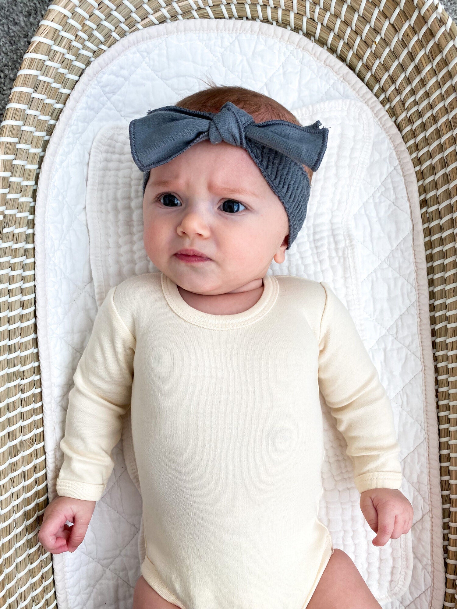 Moonstone - Organic Smocked Headband
