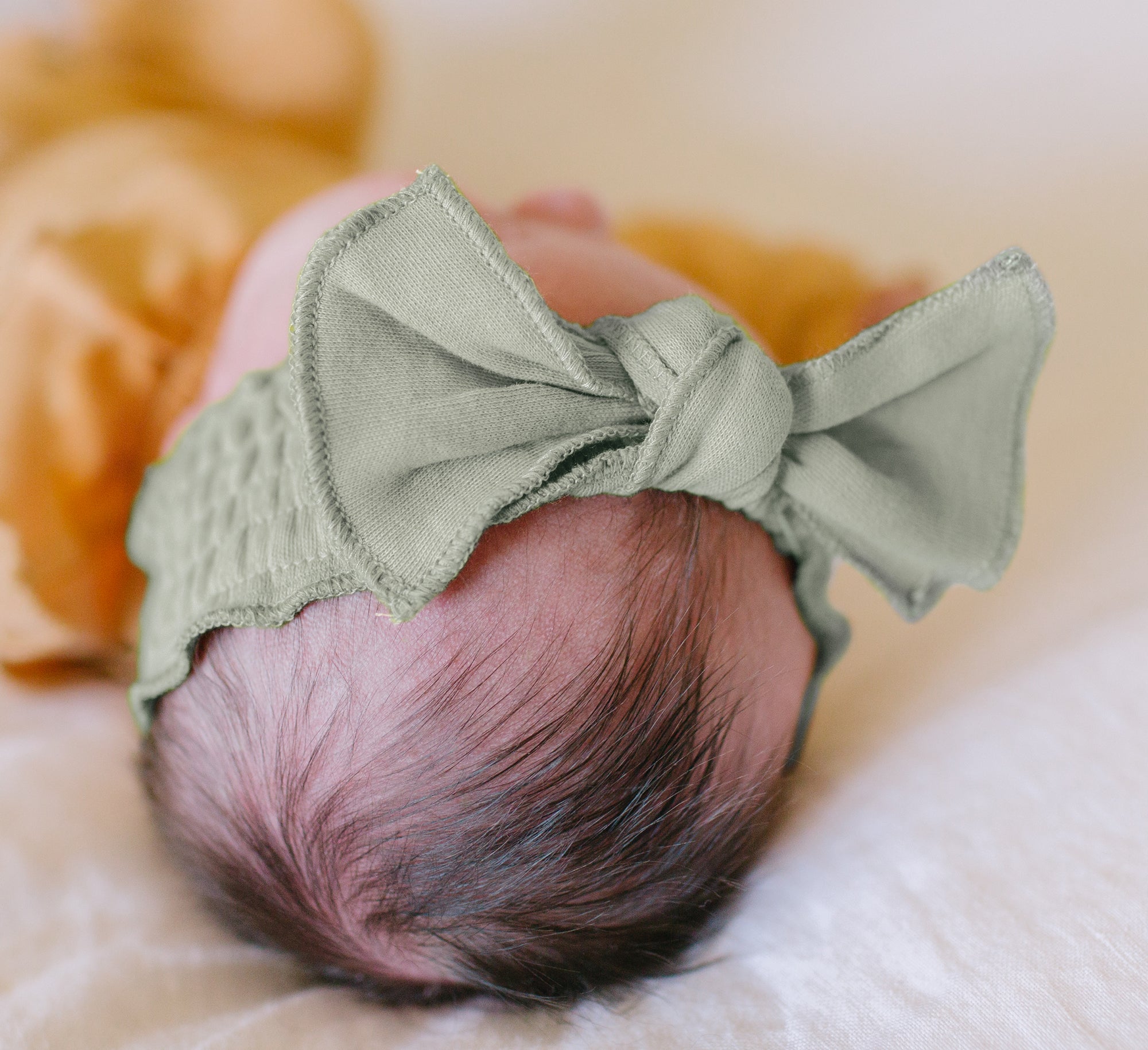 Seafoam - Organic Smocked Headband