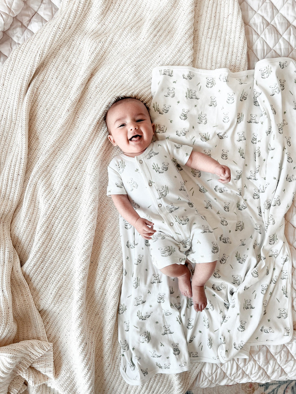 Baby Panda - Organic Blanket