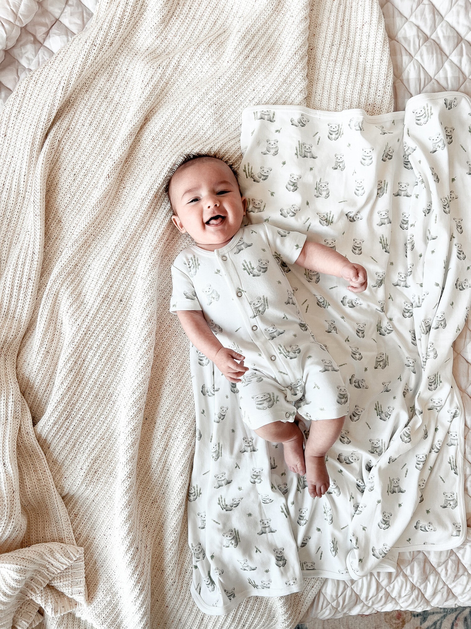 Baby Panda - Organic Blanket