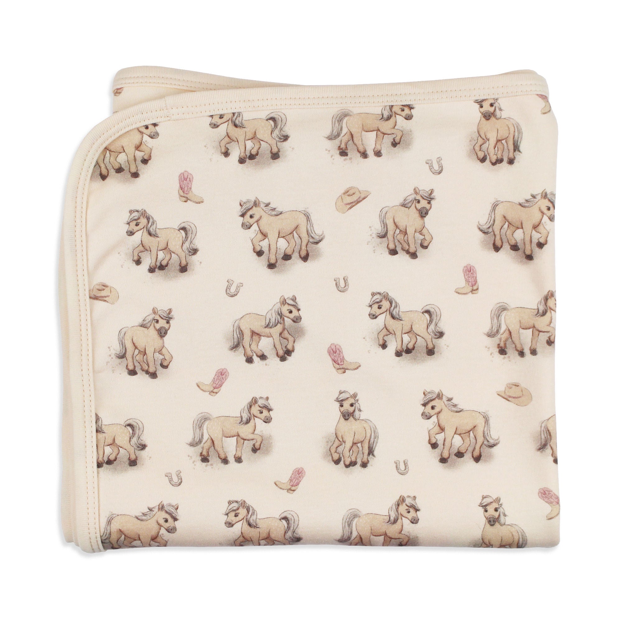 Blush Boots - Organic Blanket