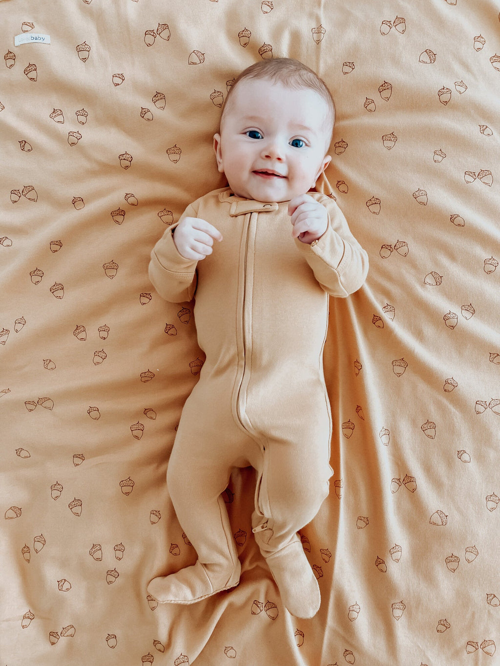 Honey Acorn - Organic Blanket