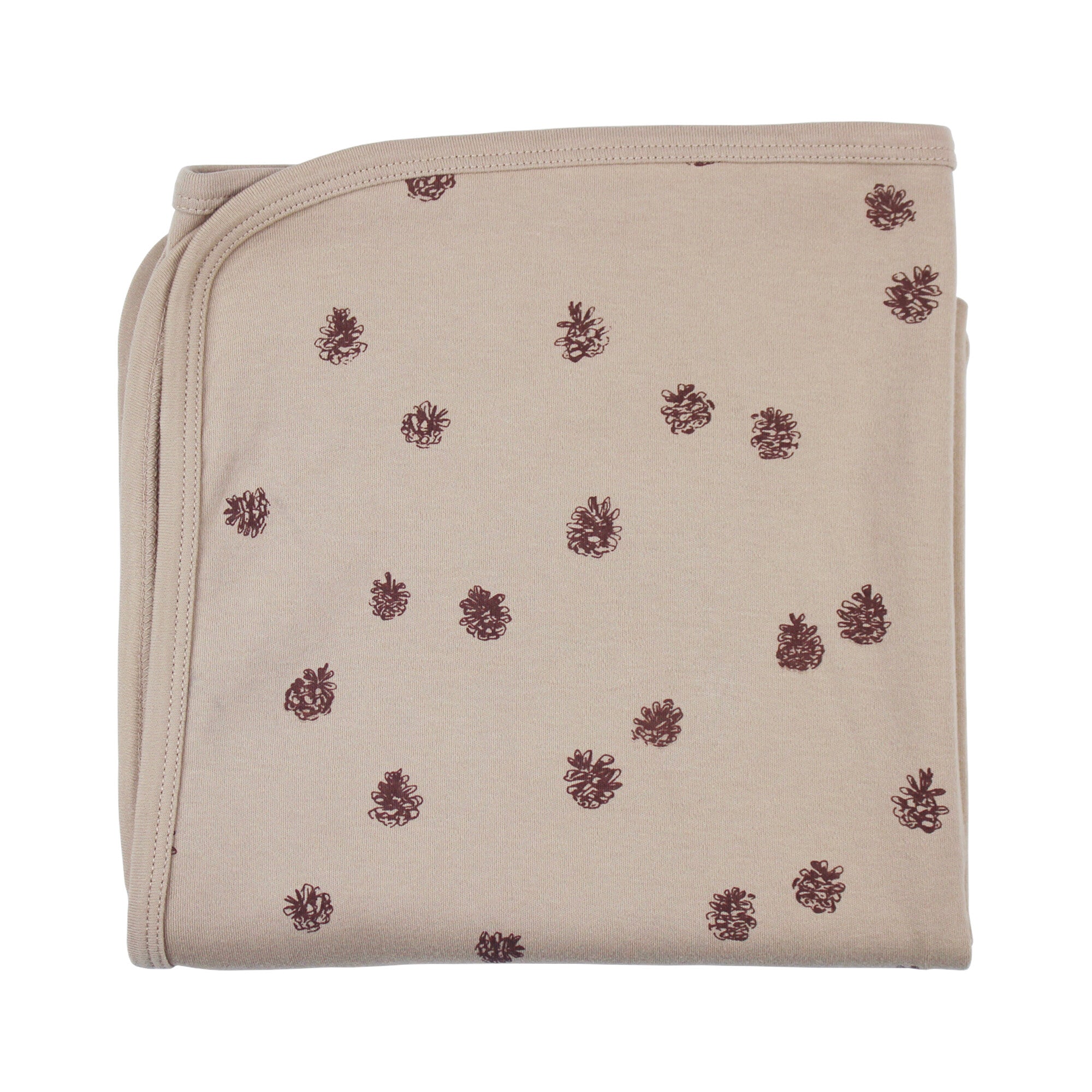 Oatmeal Pinecone - Organic Blanket