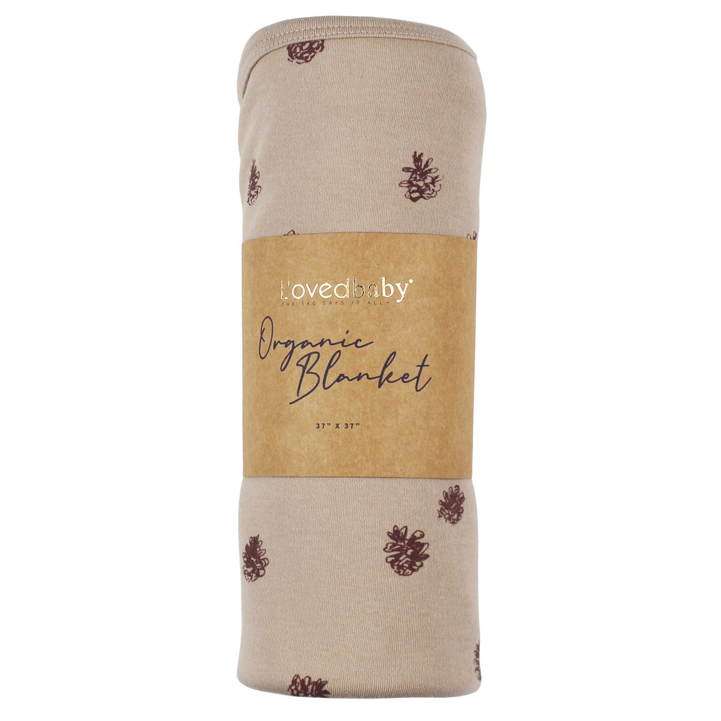 Oatmeal Pinecone - Organic Blanket