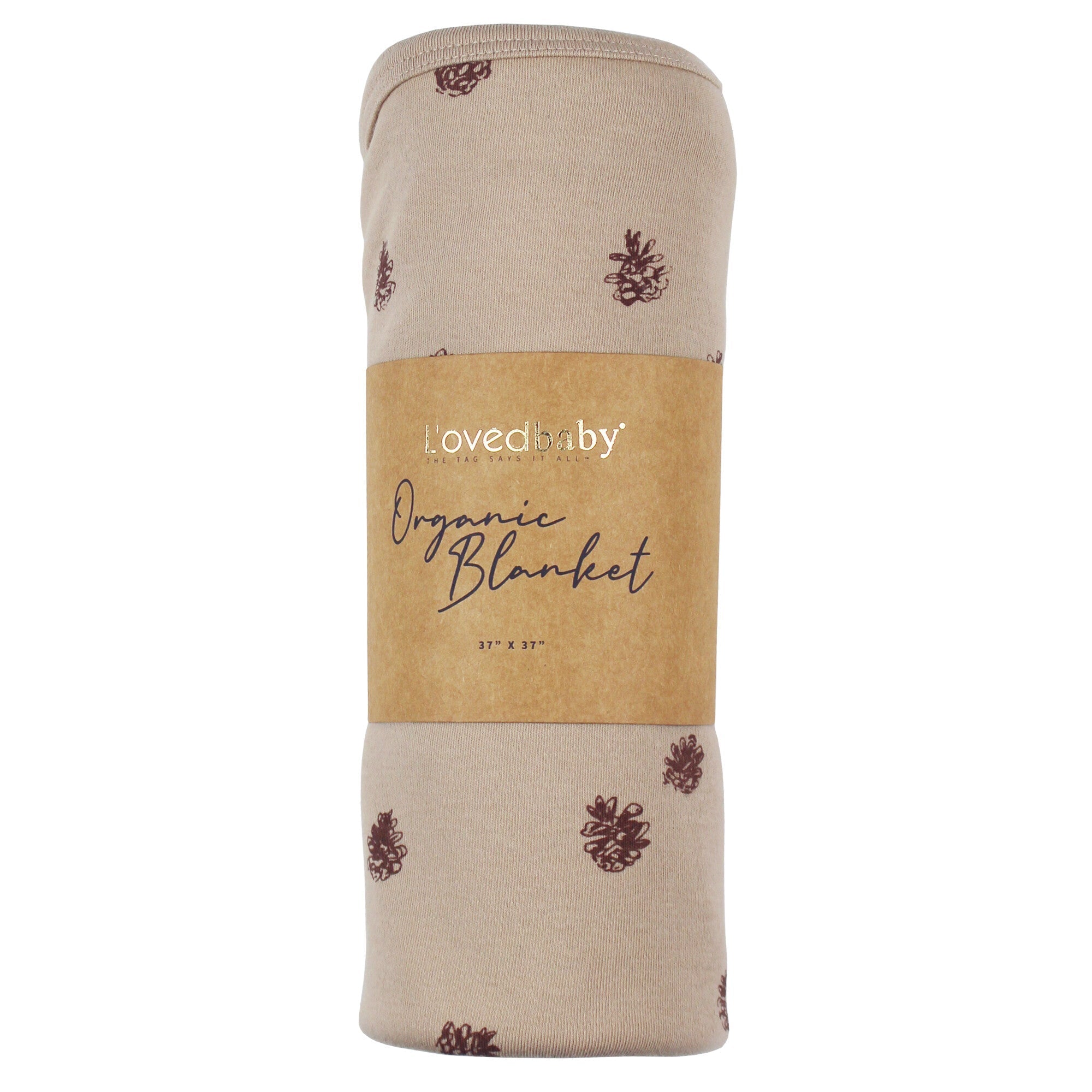 Oatmeal Pinecone - Organic Blanket