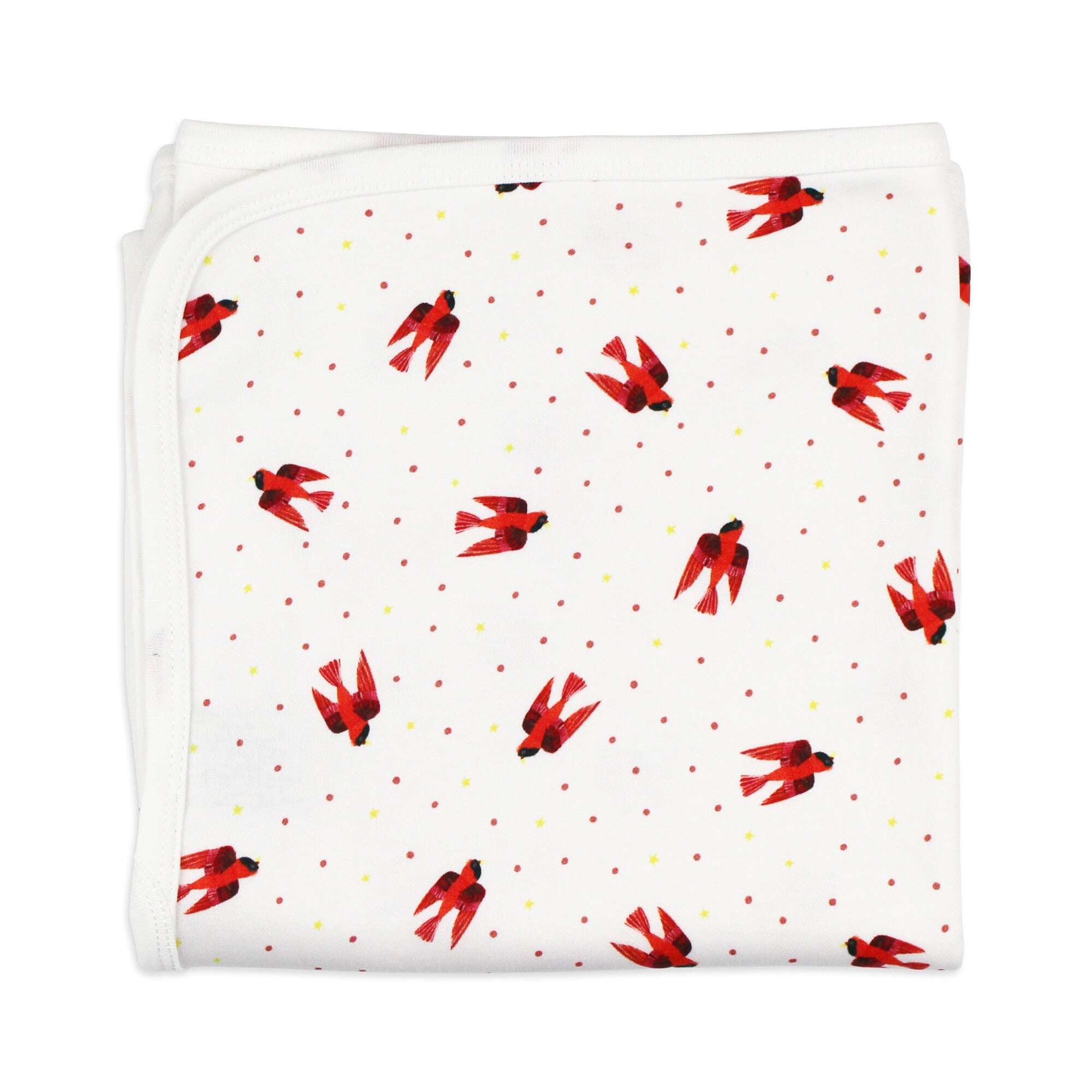 Red Bird - Organic Blanket