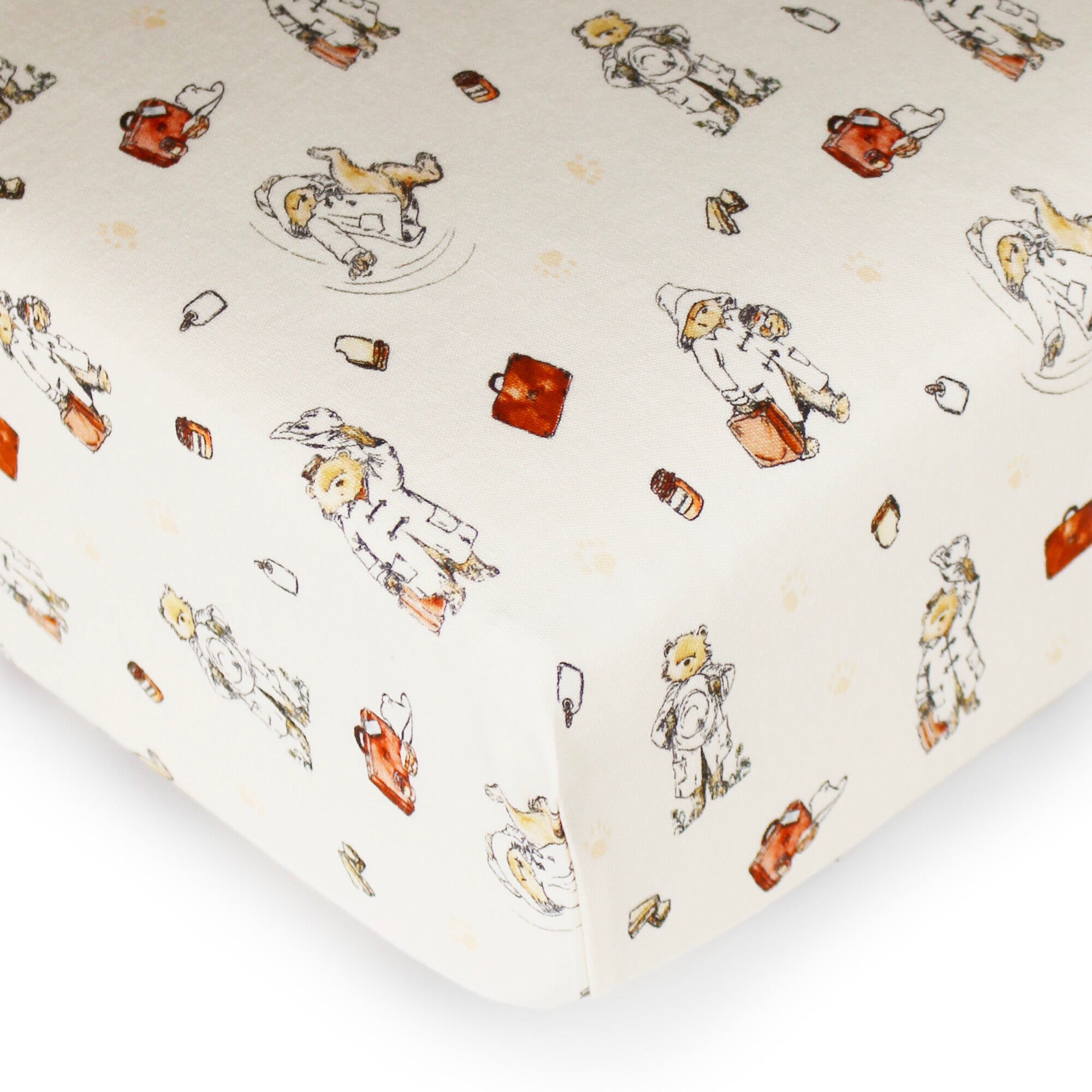 Adventure Paddington - Organic Crib Sheets