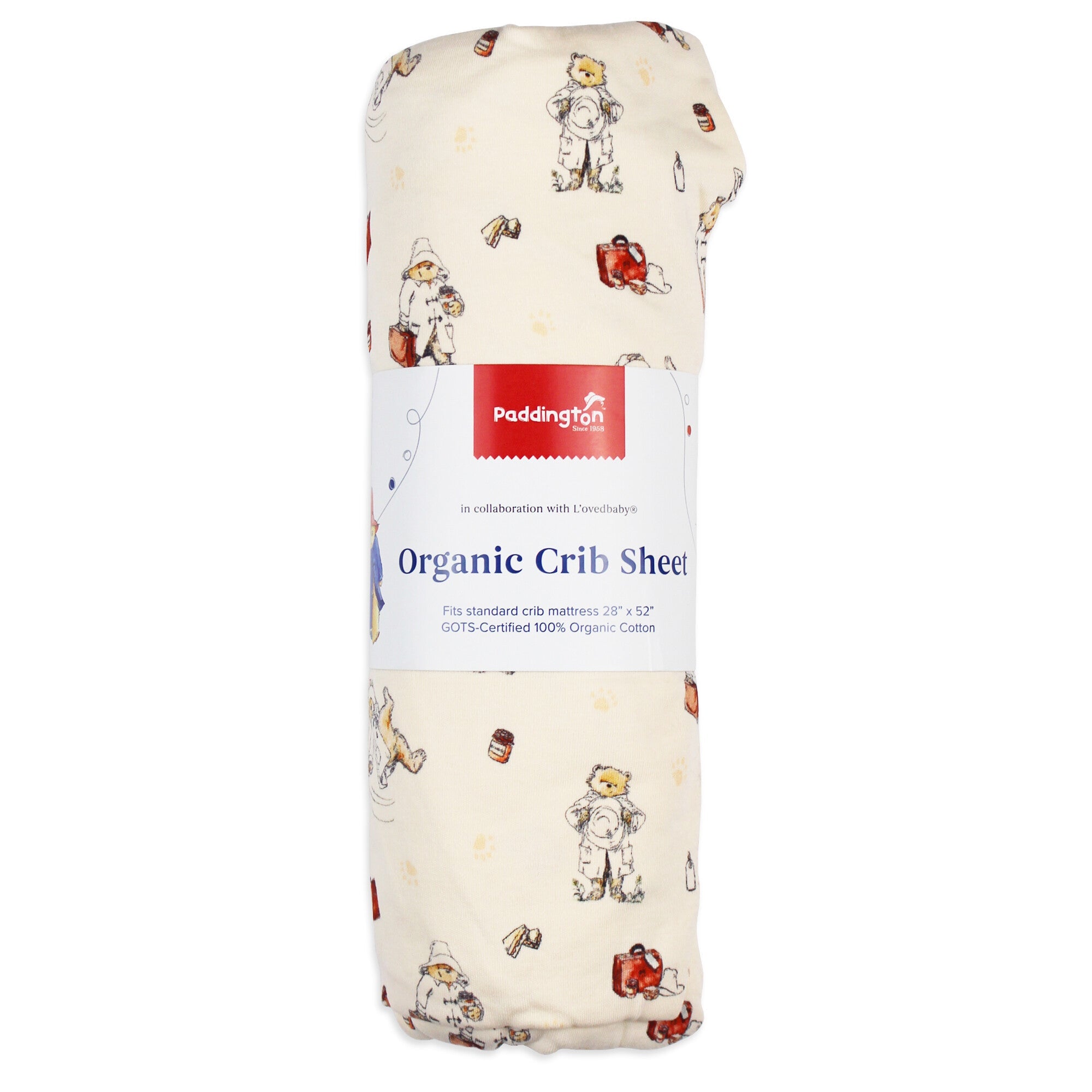 Adventure Paddington - Organic Crib Sheets