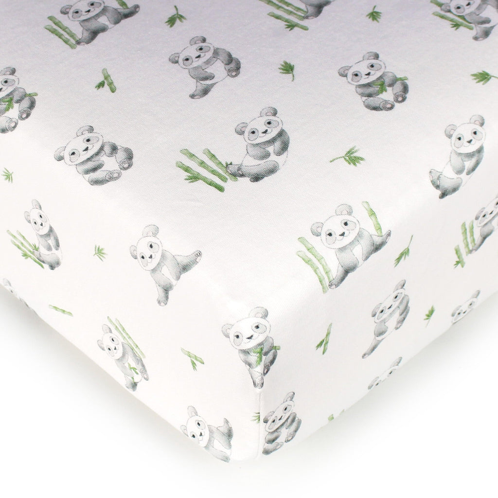 Baby Panda - Organic Crib Sheets