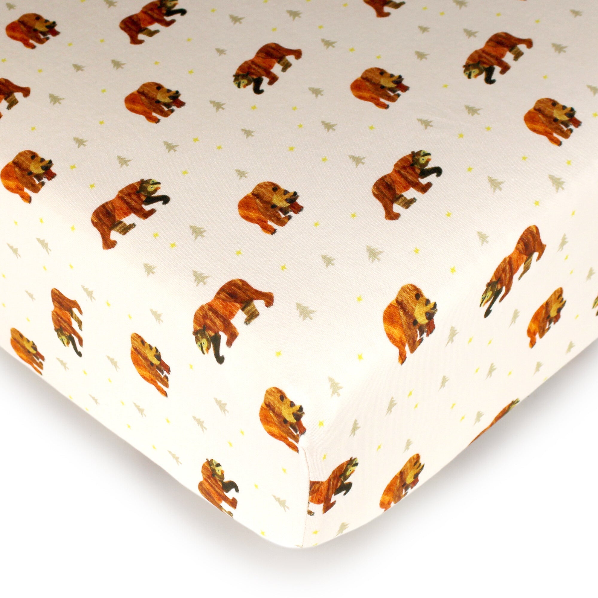 Brown Bear - Organic Crib Sheets