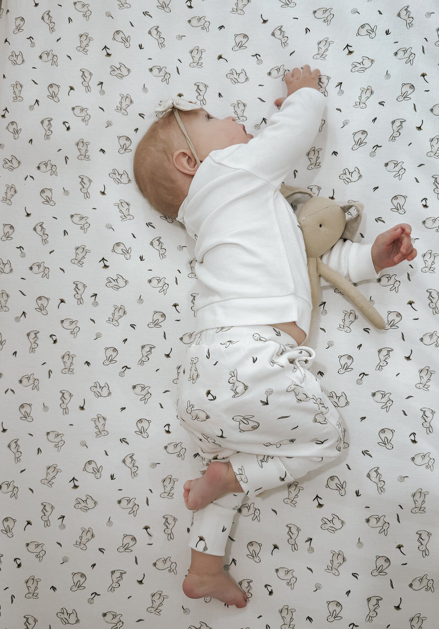 Bunny - Organic Crib Sheets