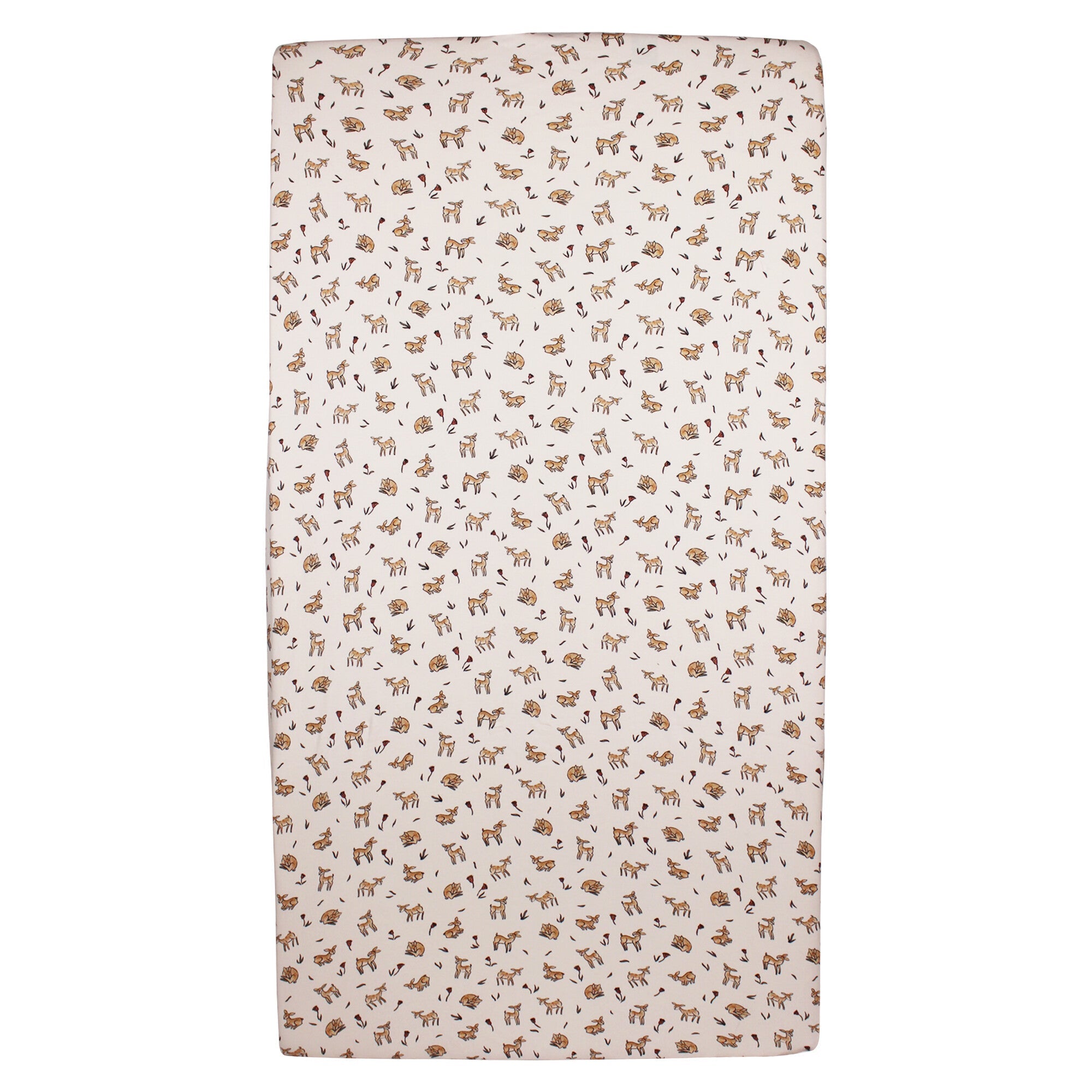 Doe-a-Deer - Organic Crib Sheets