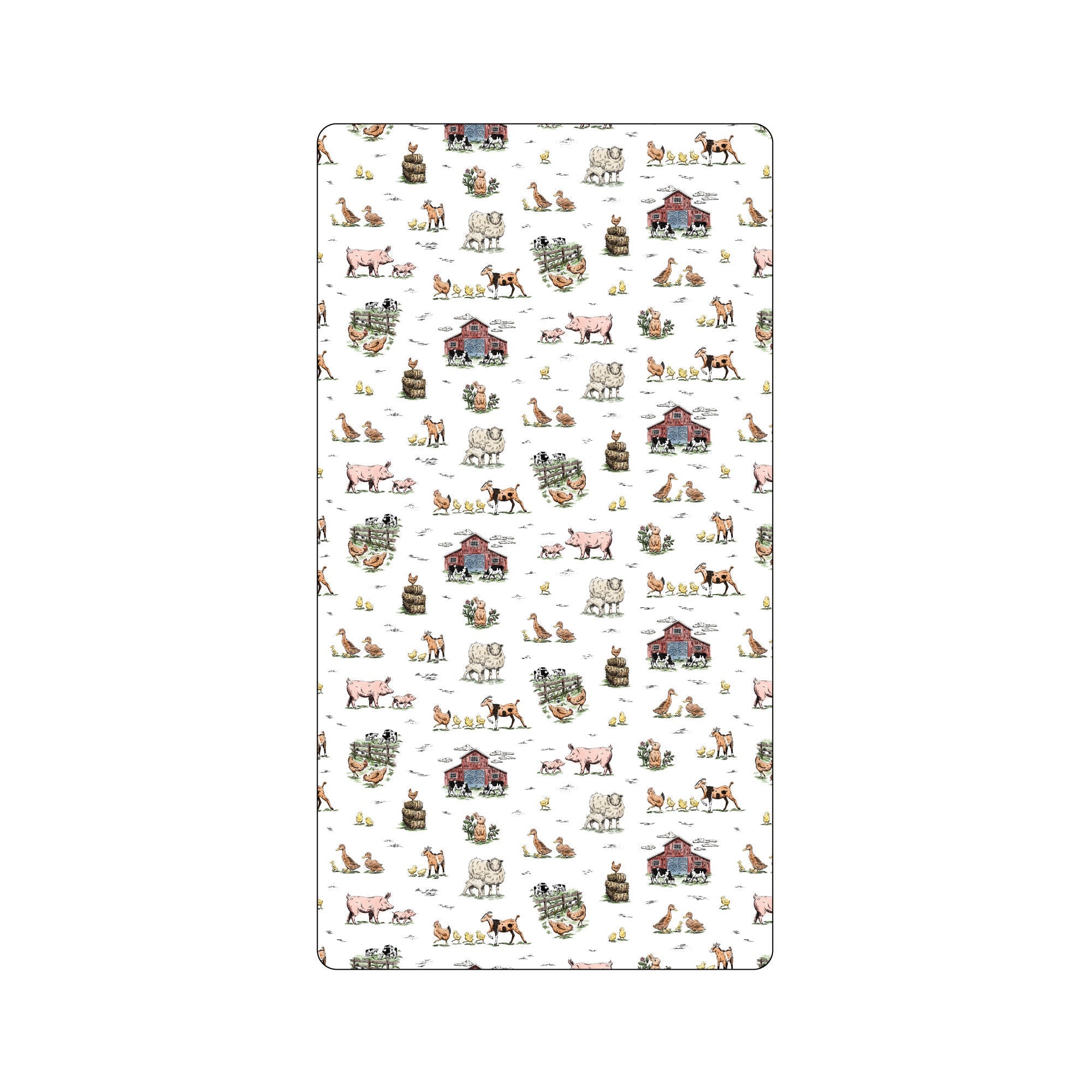 Farm Friends - Organic Crib Sheets