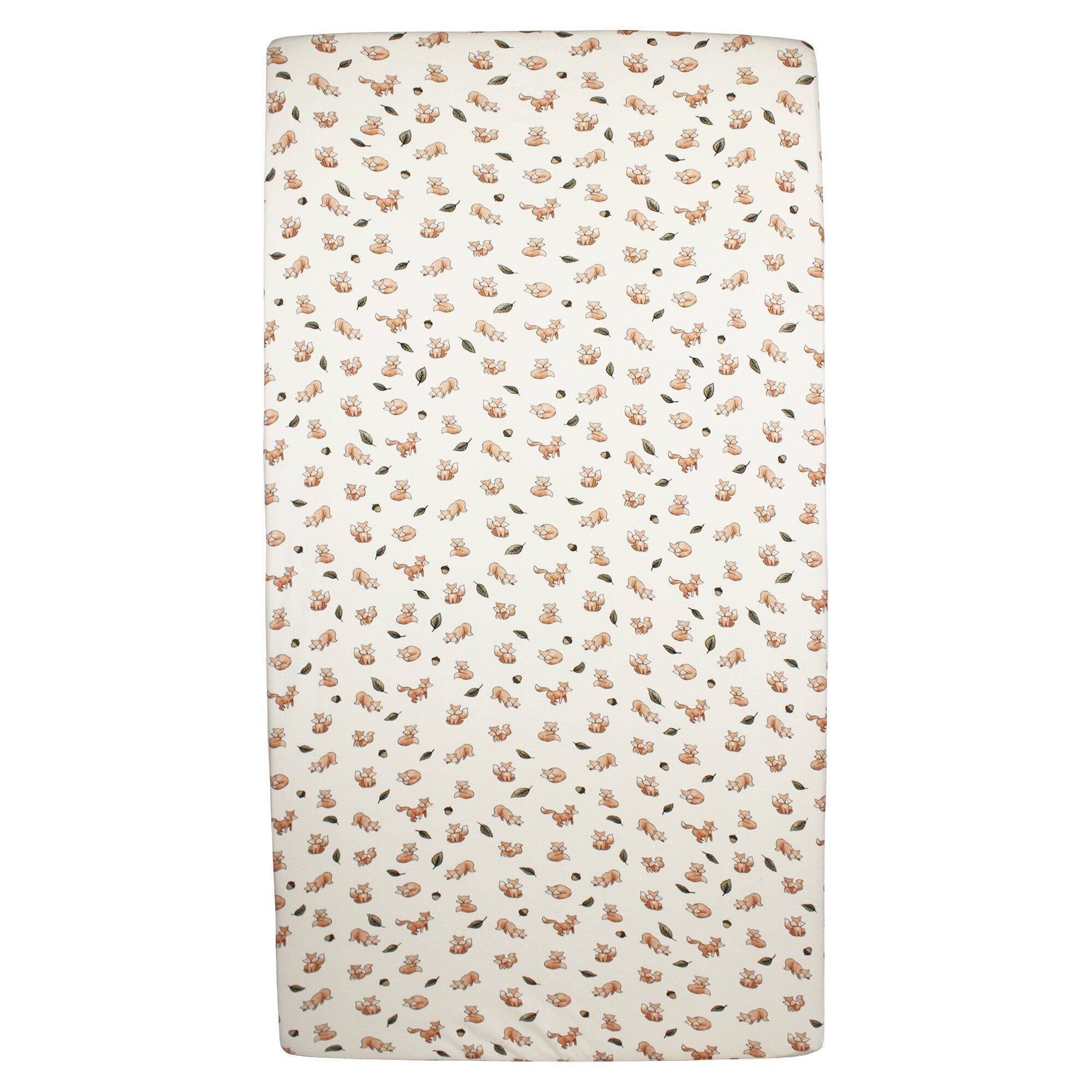 Foxy - Organic Crib Sheets