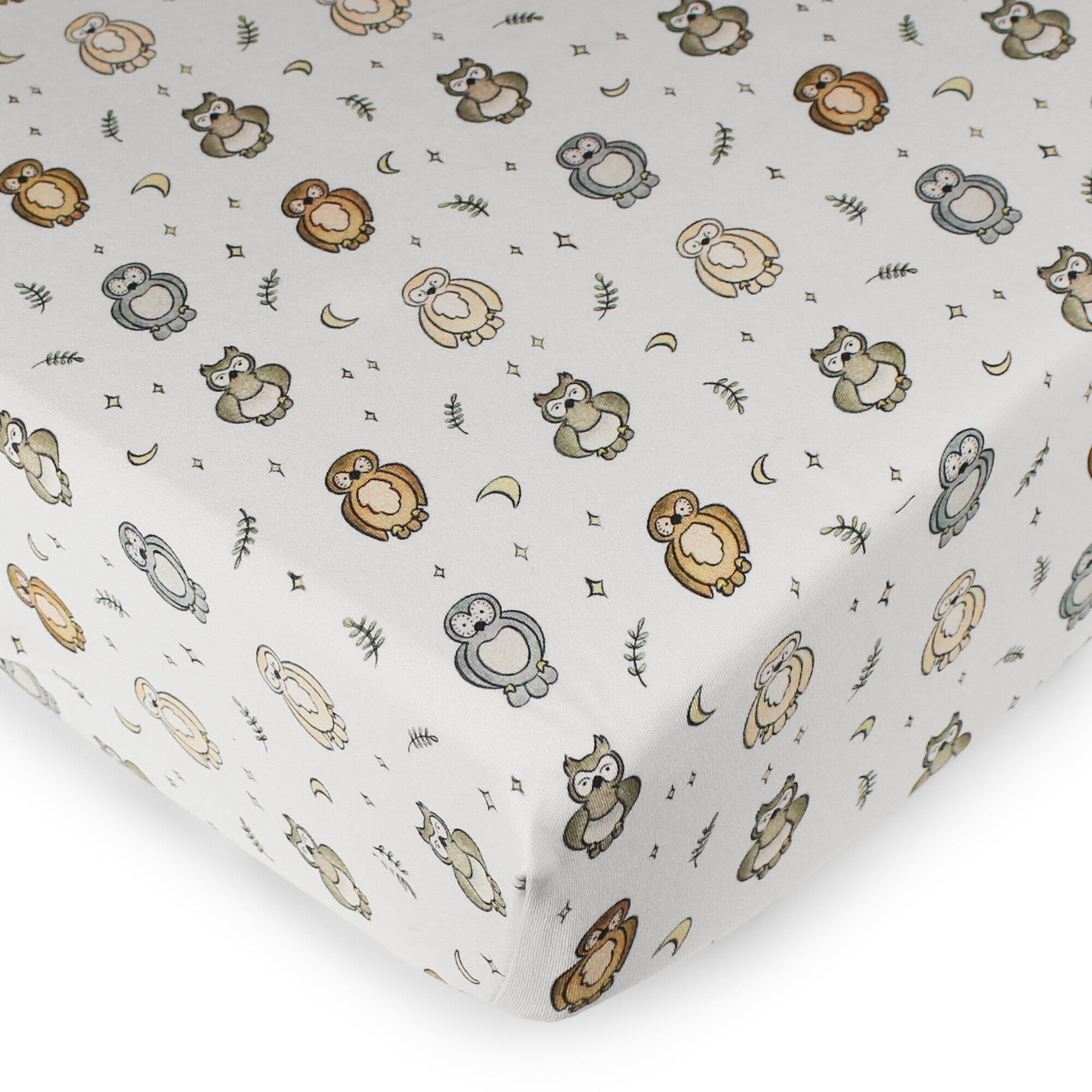 Owl Hoo? - Organic Crib Sheets