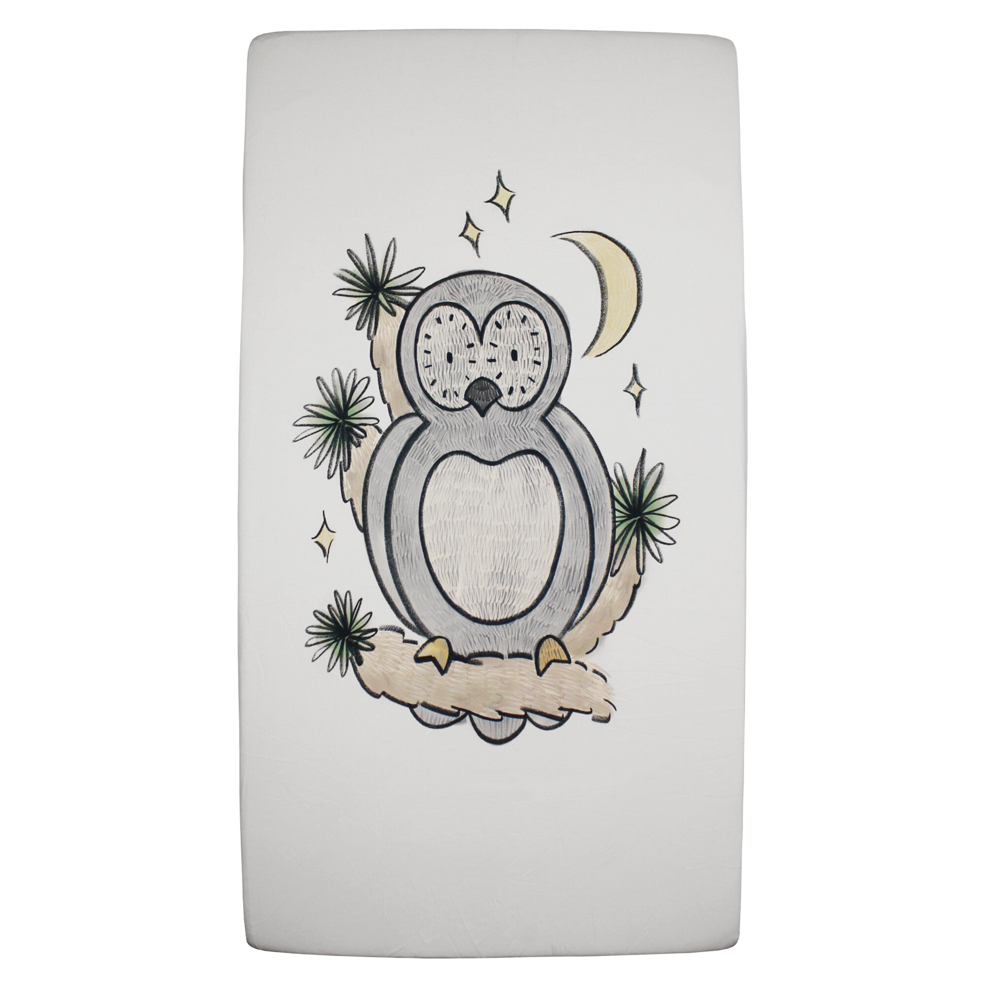 Owl Hoo? Graphic - Organic Crib Sheets