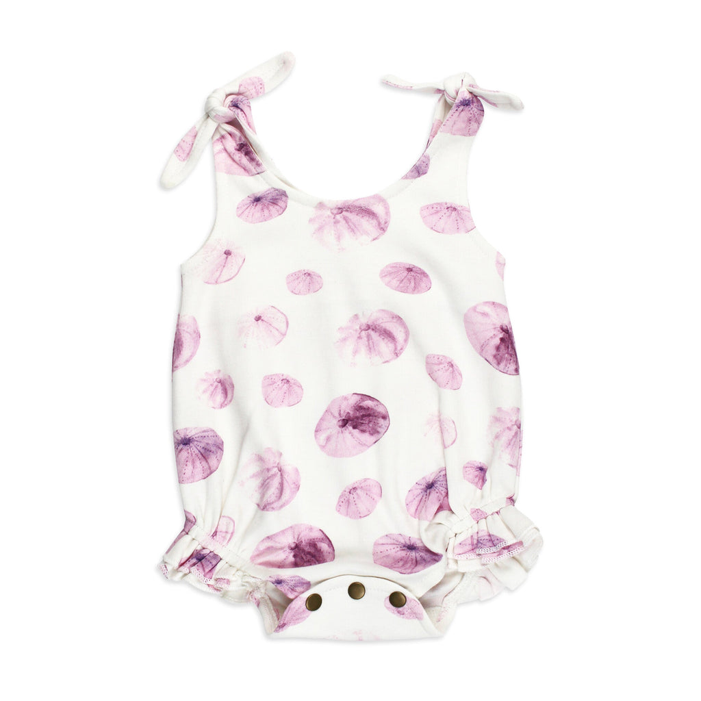 Sea Urchin - Organic Ruffle Bodysuit