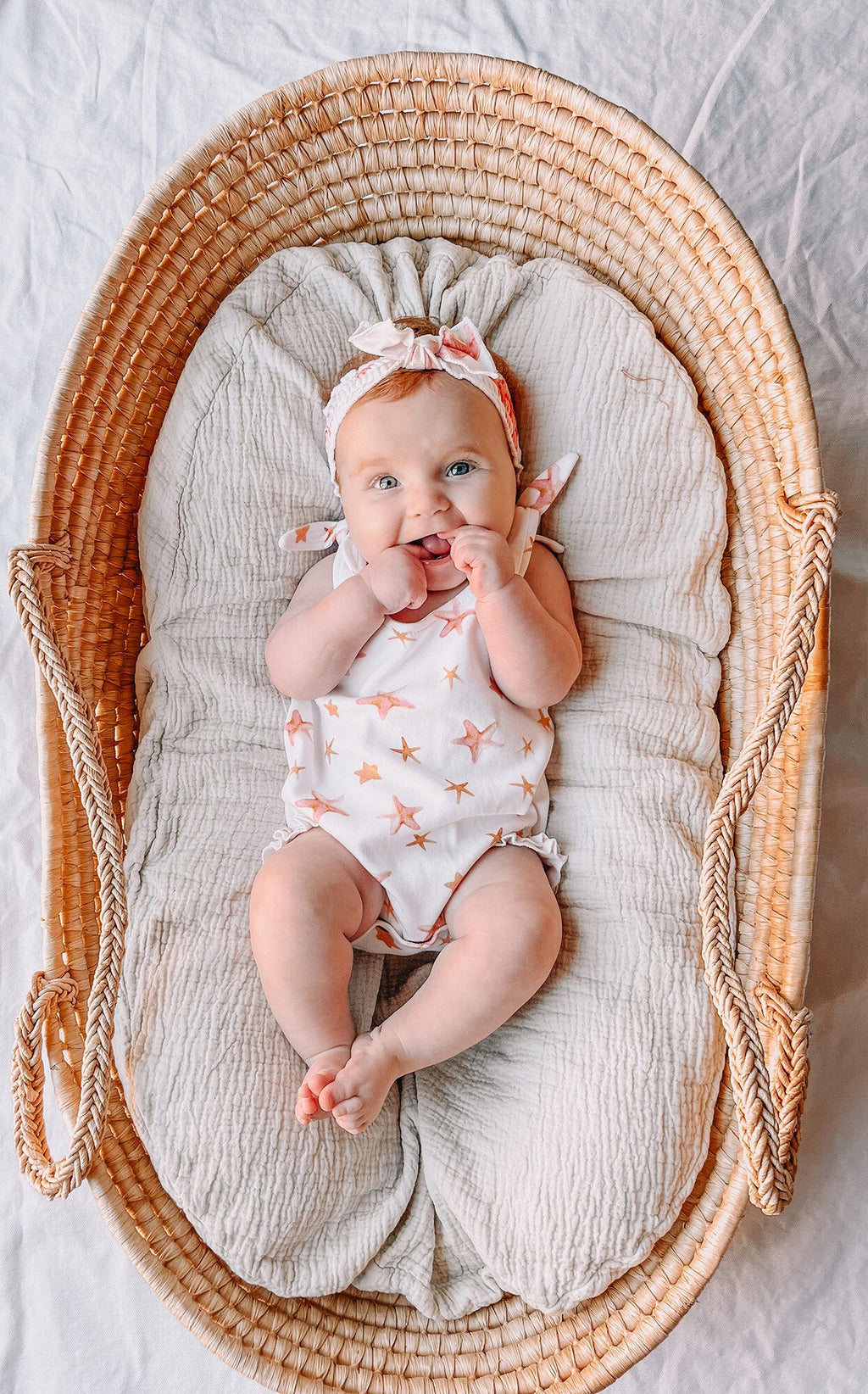 Starfish - Organic Ruffle Bodysuit