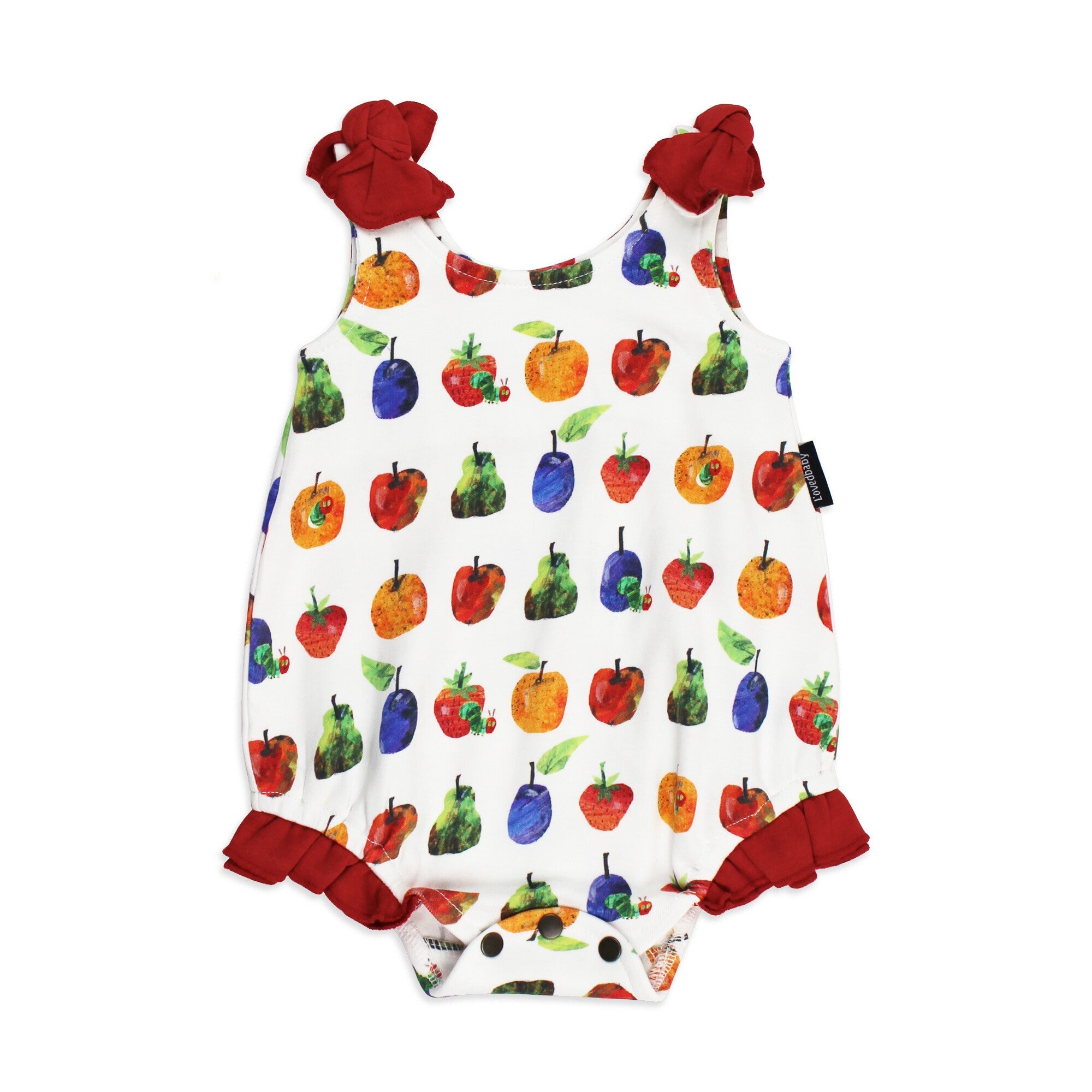Fruit - Organic Bowtie Shoulder Bodysuit