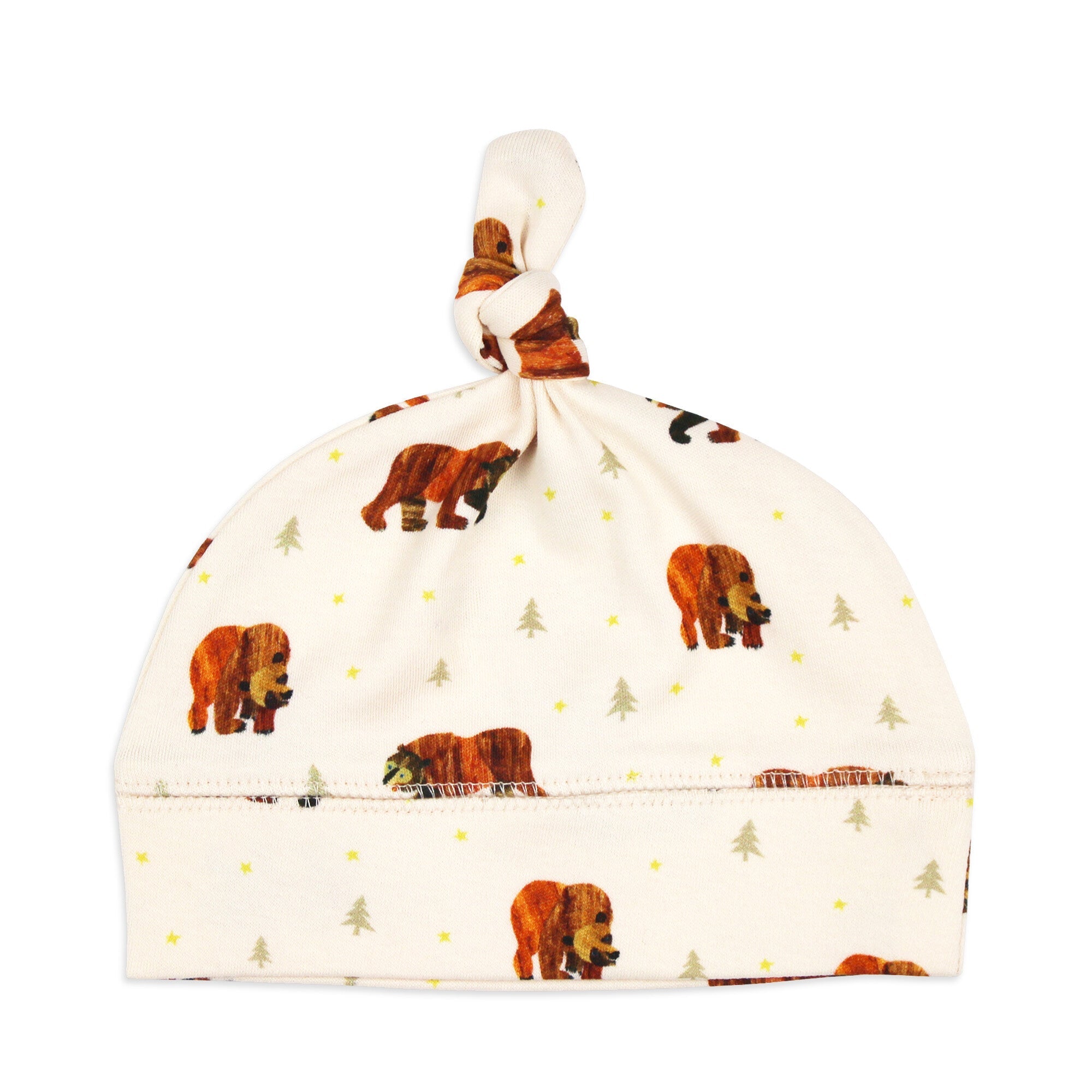 Brown Bear - Organic Knotted Hat