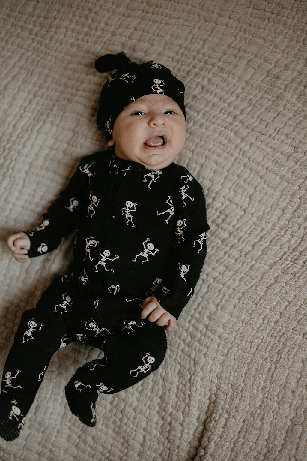 Dancing Skeletons - Organic Knotted Hat