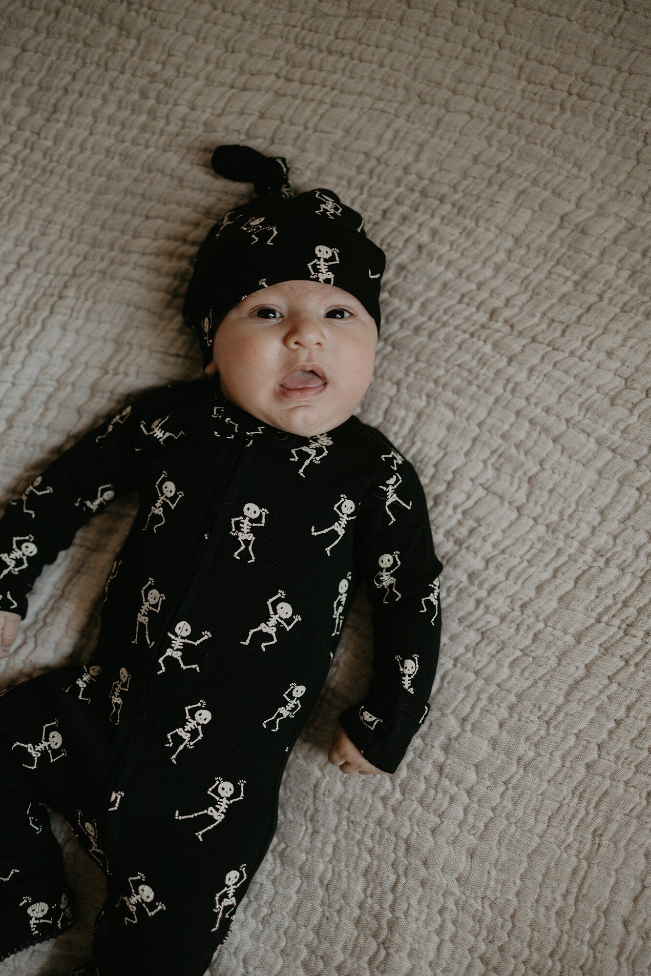 Dancing Skeletons - Organic Knotted Hat
