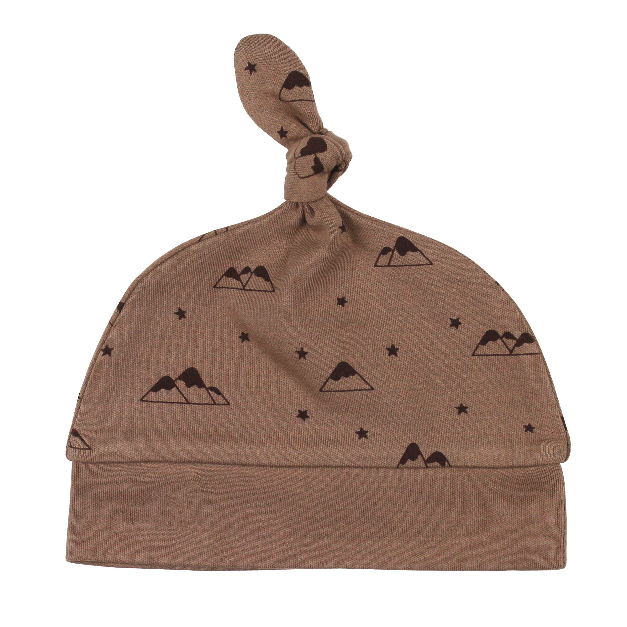Latte Mountain - Organic Knotted Hat