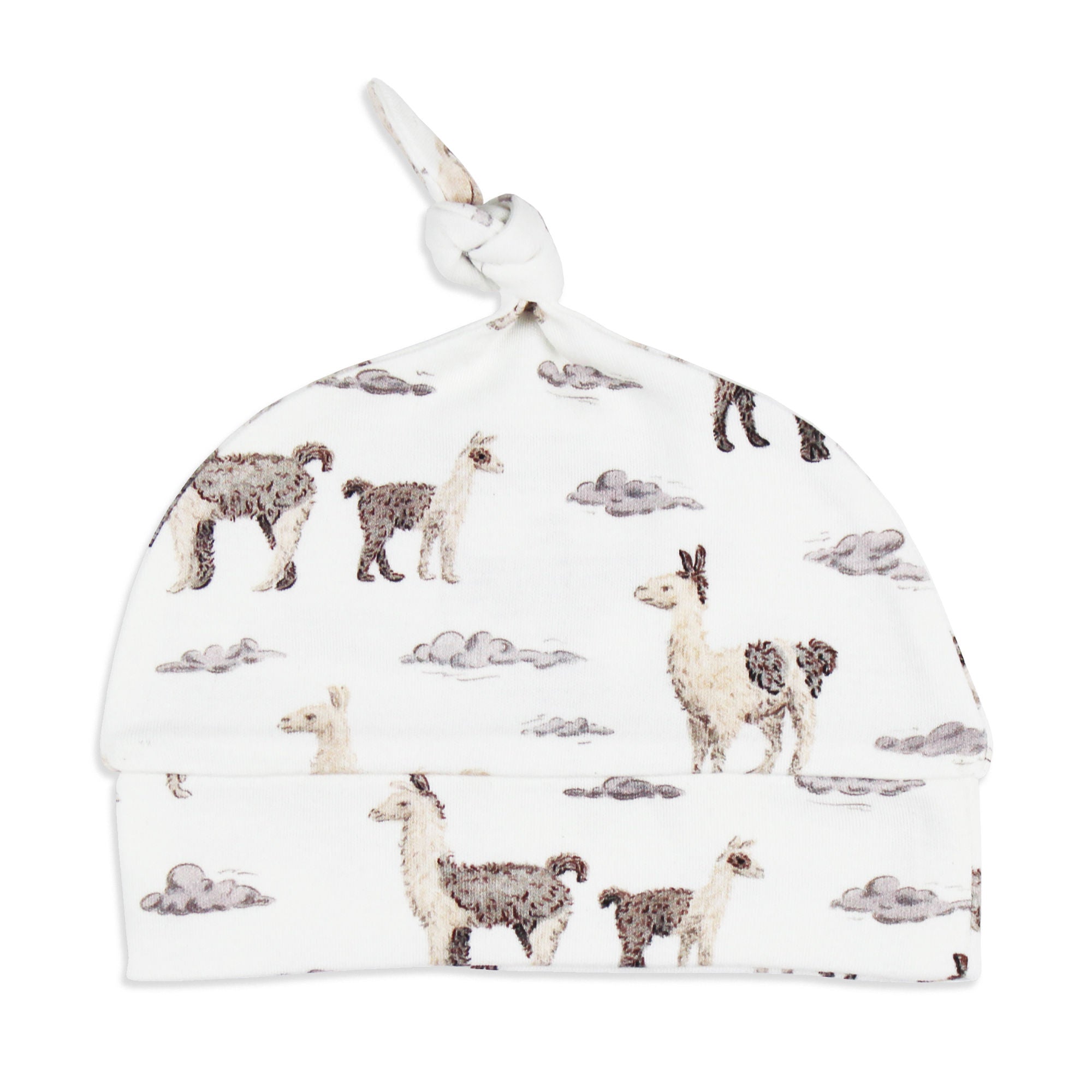 Llama - Organic Knotted Hat