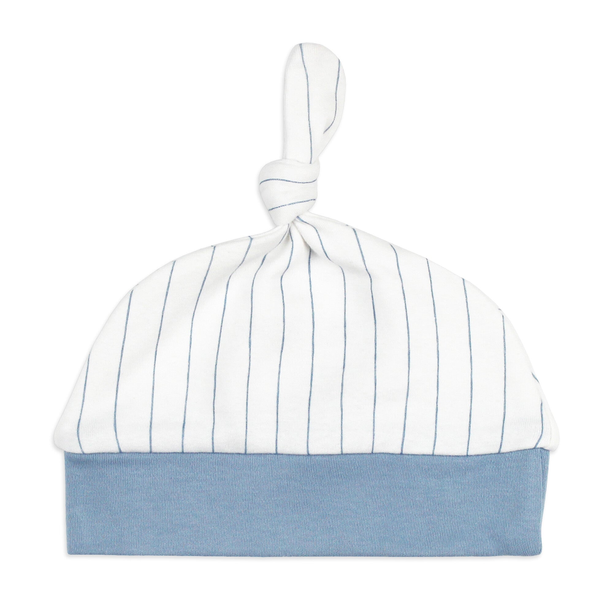 Pool Pinstripe - Organic Knotted Hat