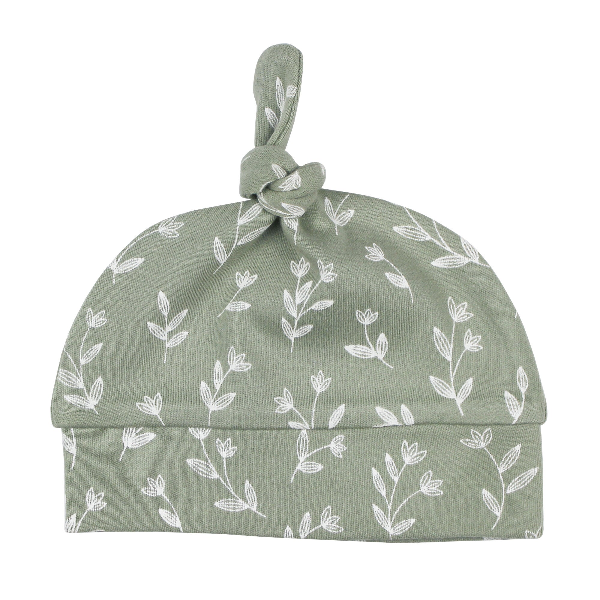 Seafoam Bloom - Organic Knotted Hat
