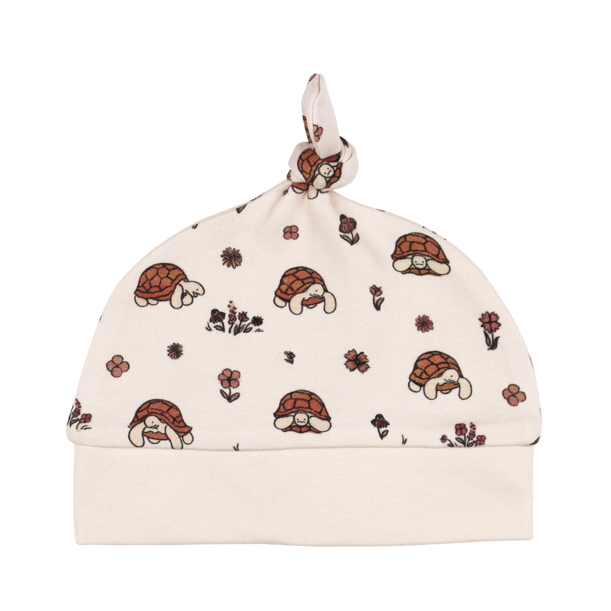 Tiny Tortoise - Organic Knotted Hat
