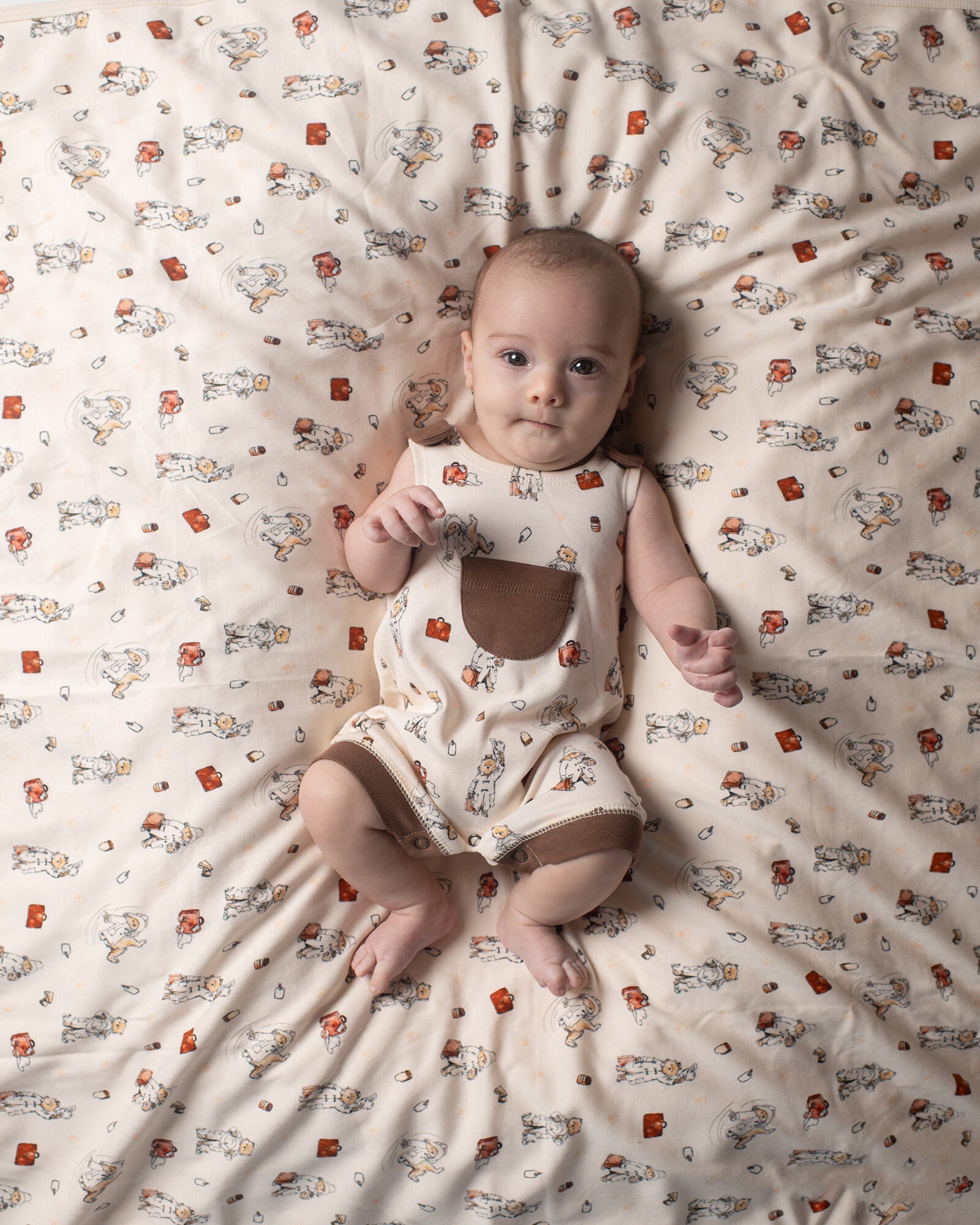 Adventure Paddington - Organic Sleeveless Romper