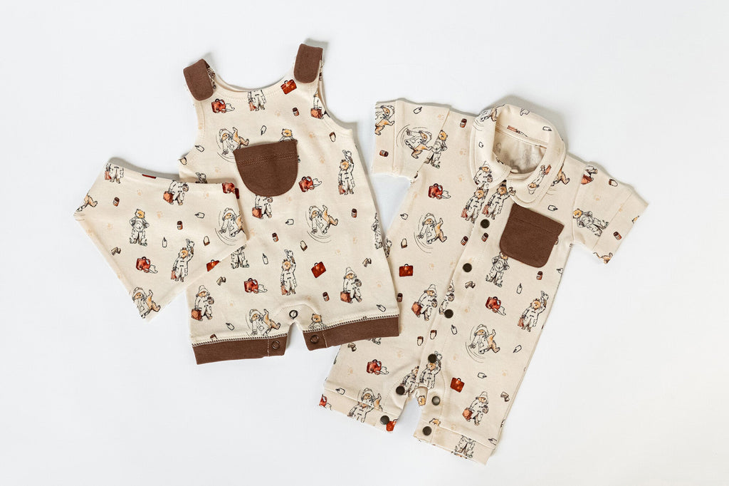 Adventure Paddington - Organic Sleeveless Romper