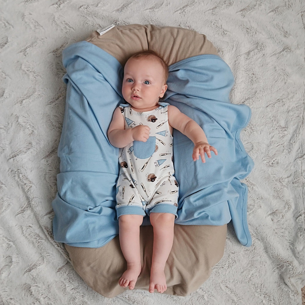 Let's Go - Organic Sleeveless Romper