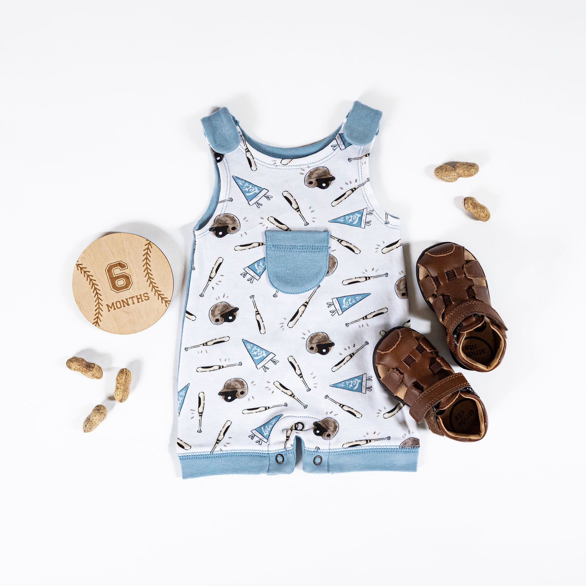 Let's Go - Organic Sleeveless Romper