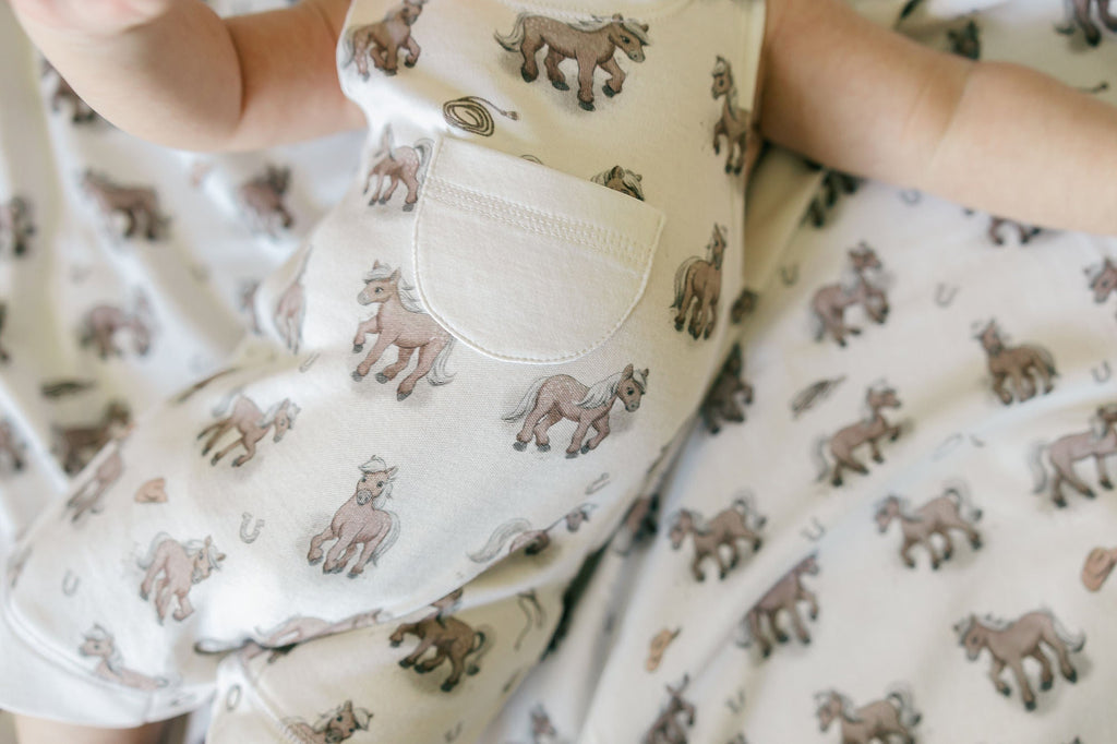 Little Lasso - Organic Sleeveless Romper