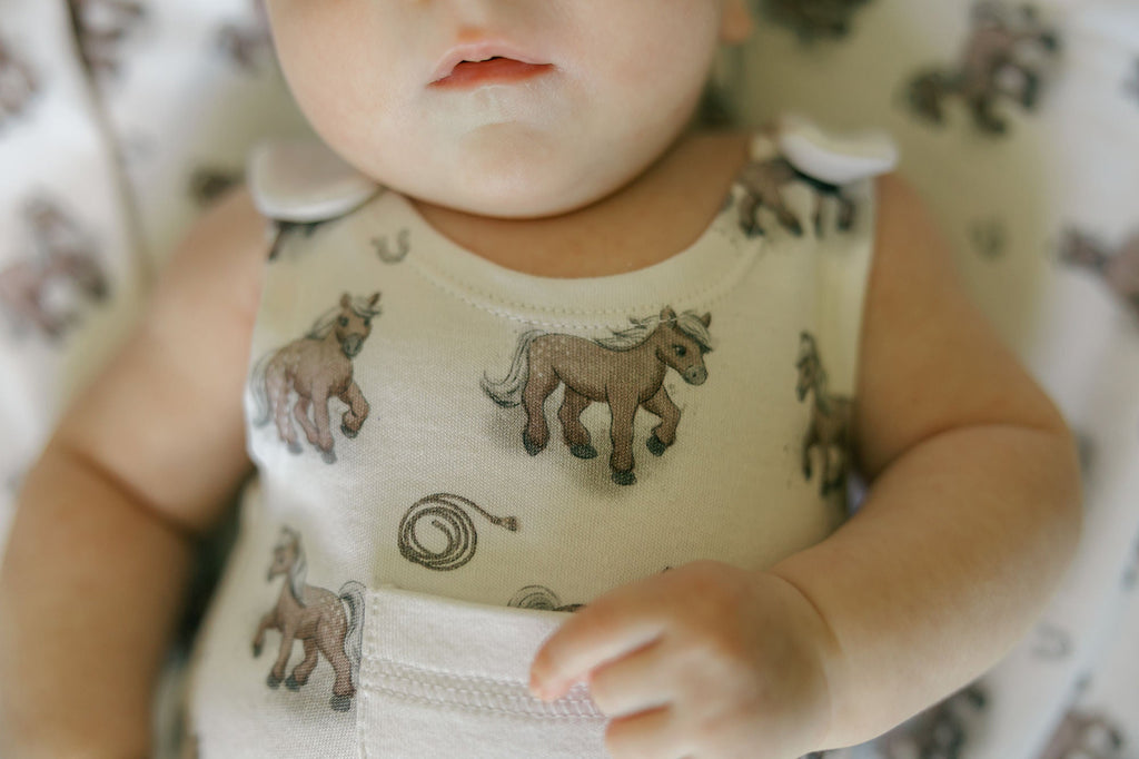 Little Lasso - Organic Sleeveless Romper