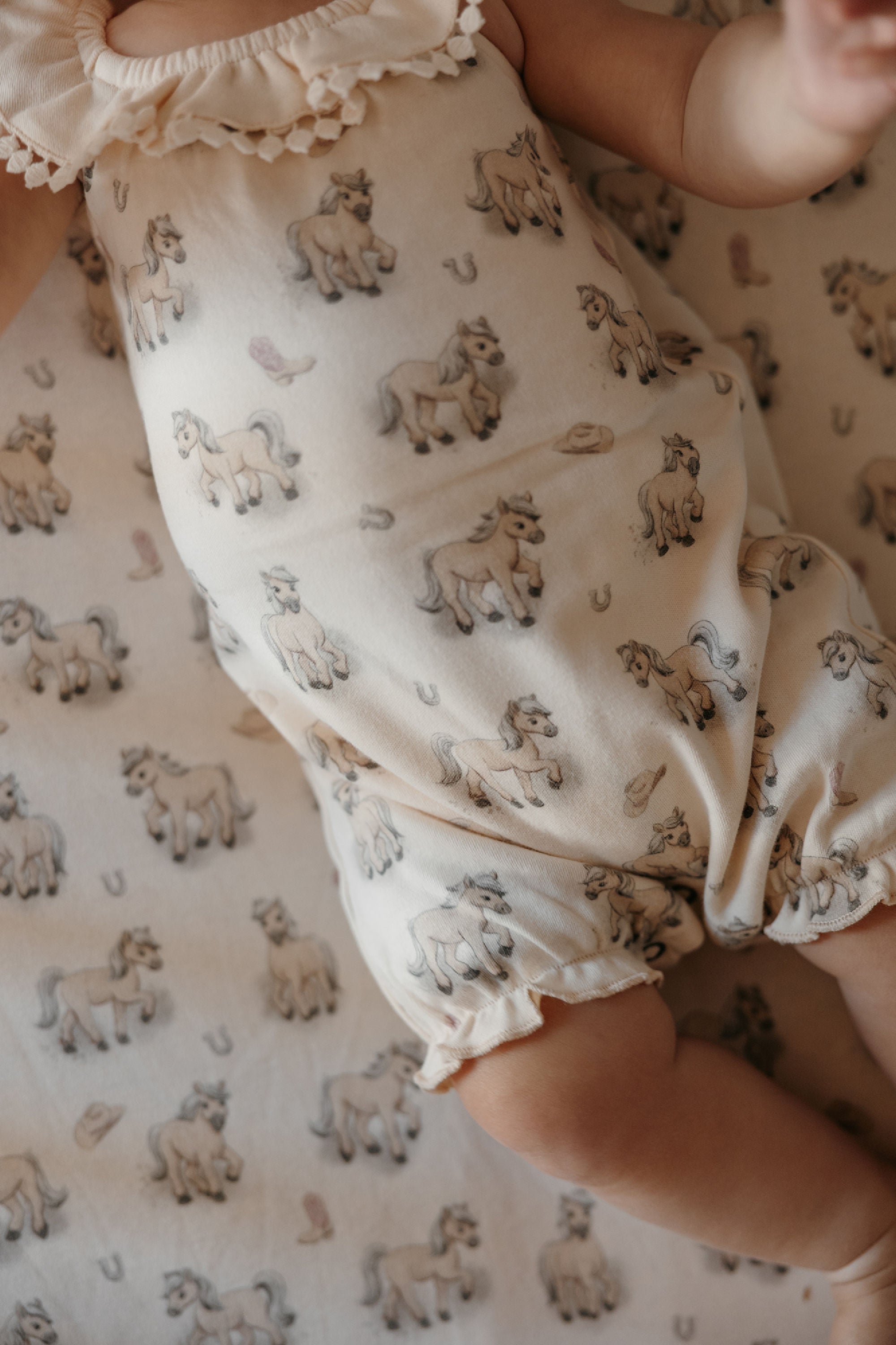 Blush Boots - Organic Bubble Romper