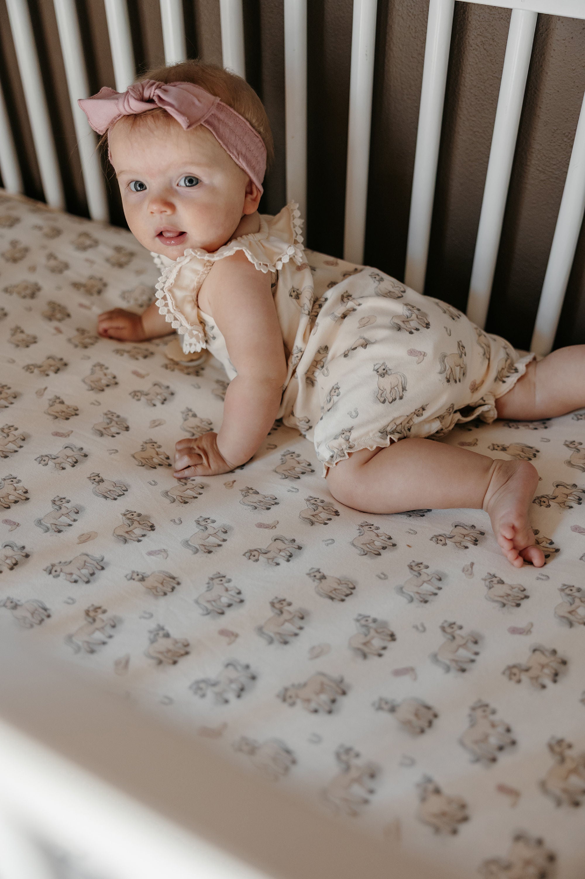 Blush Boots - Organic Bubble Romper