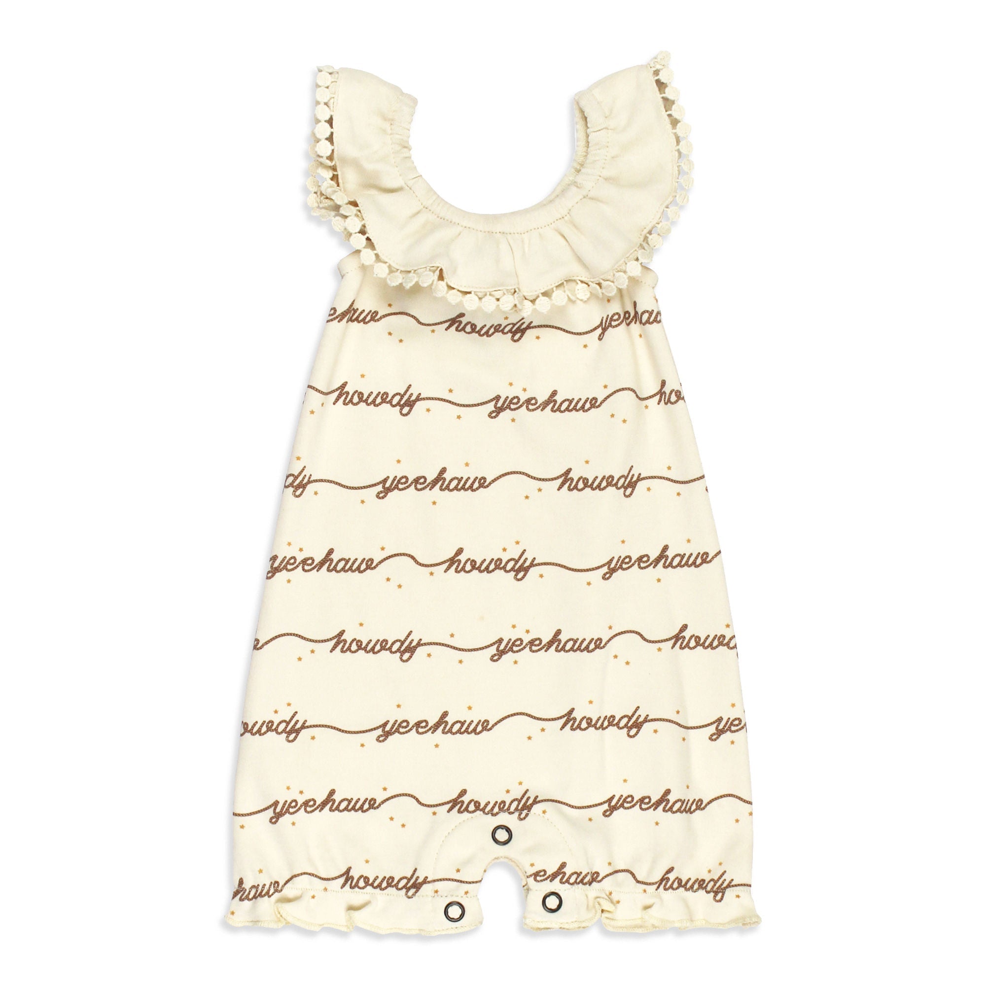 Howdy - Organic Bubble Romper