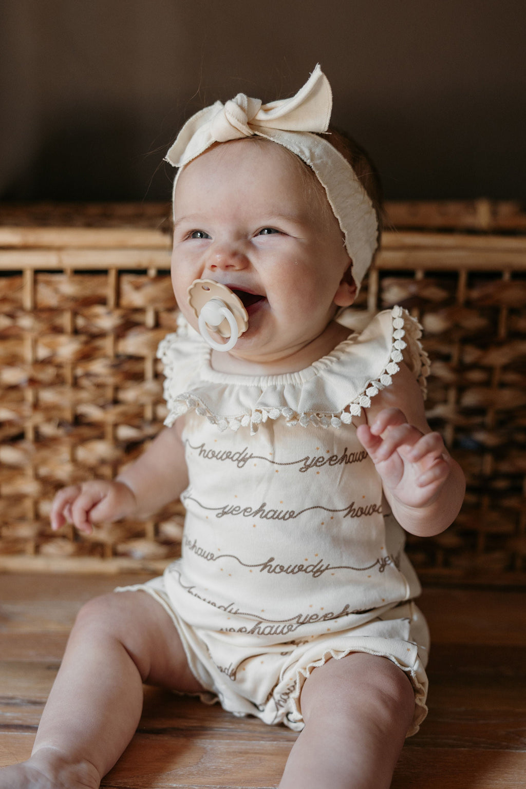 Howdy - Organic Bubble Romper