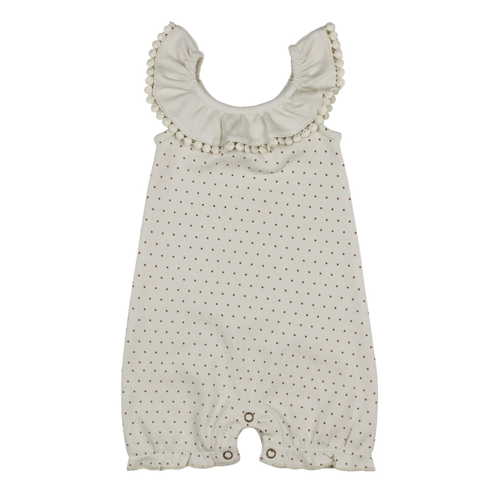 Stone Dot - Organic Bubble Romper