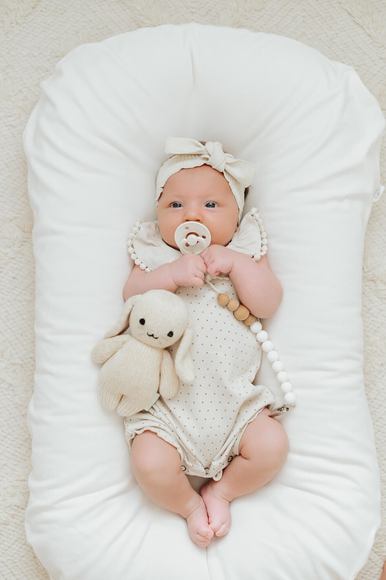 Stone Dot - Organic Bubble Romper
