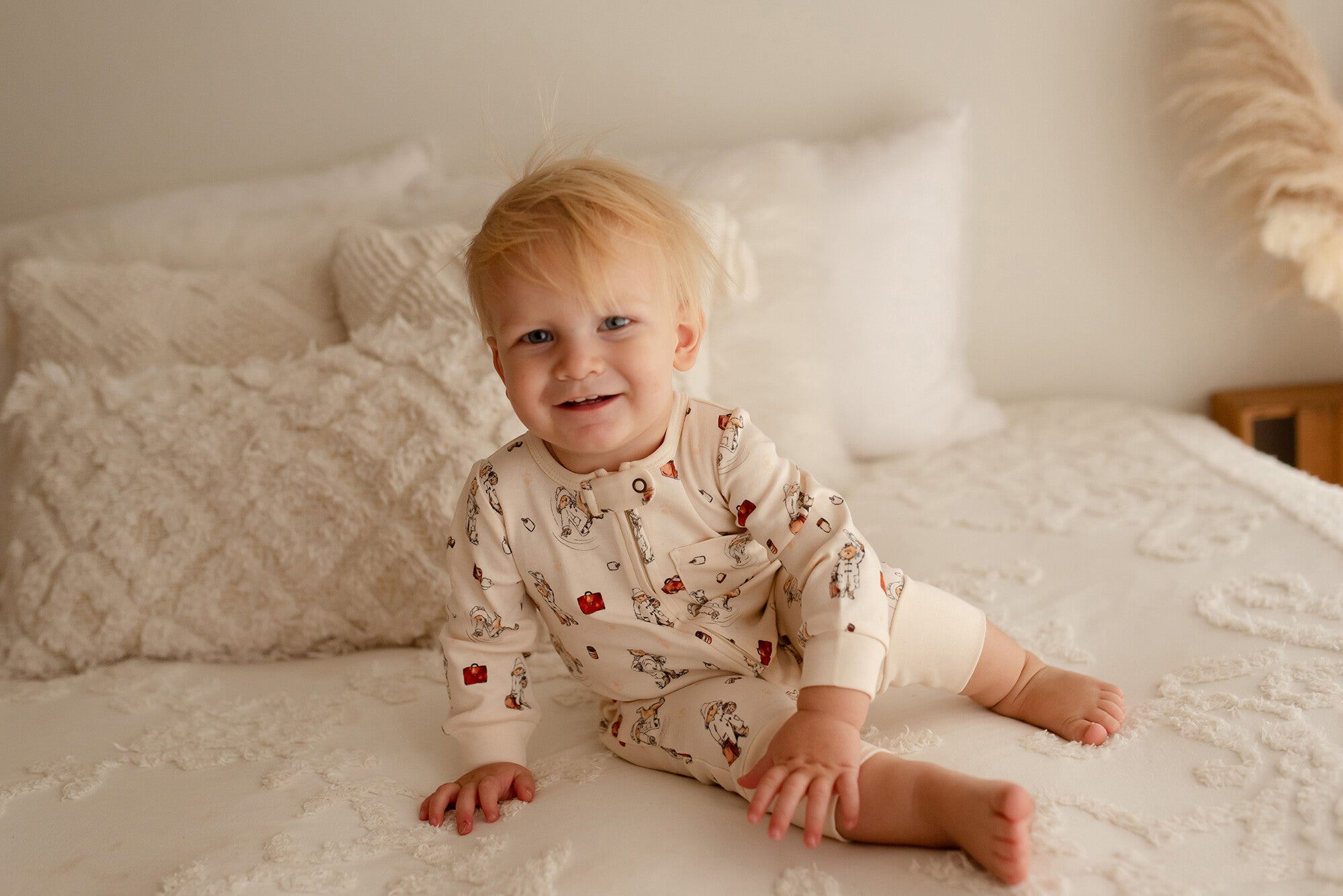 Adventure Paddington - Organic Zipper Romper