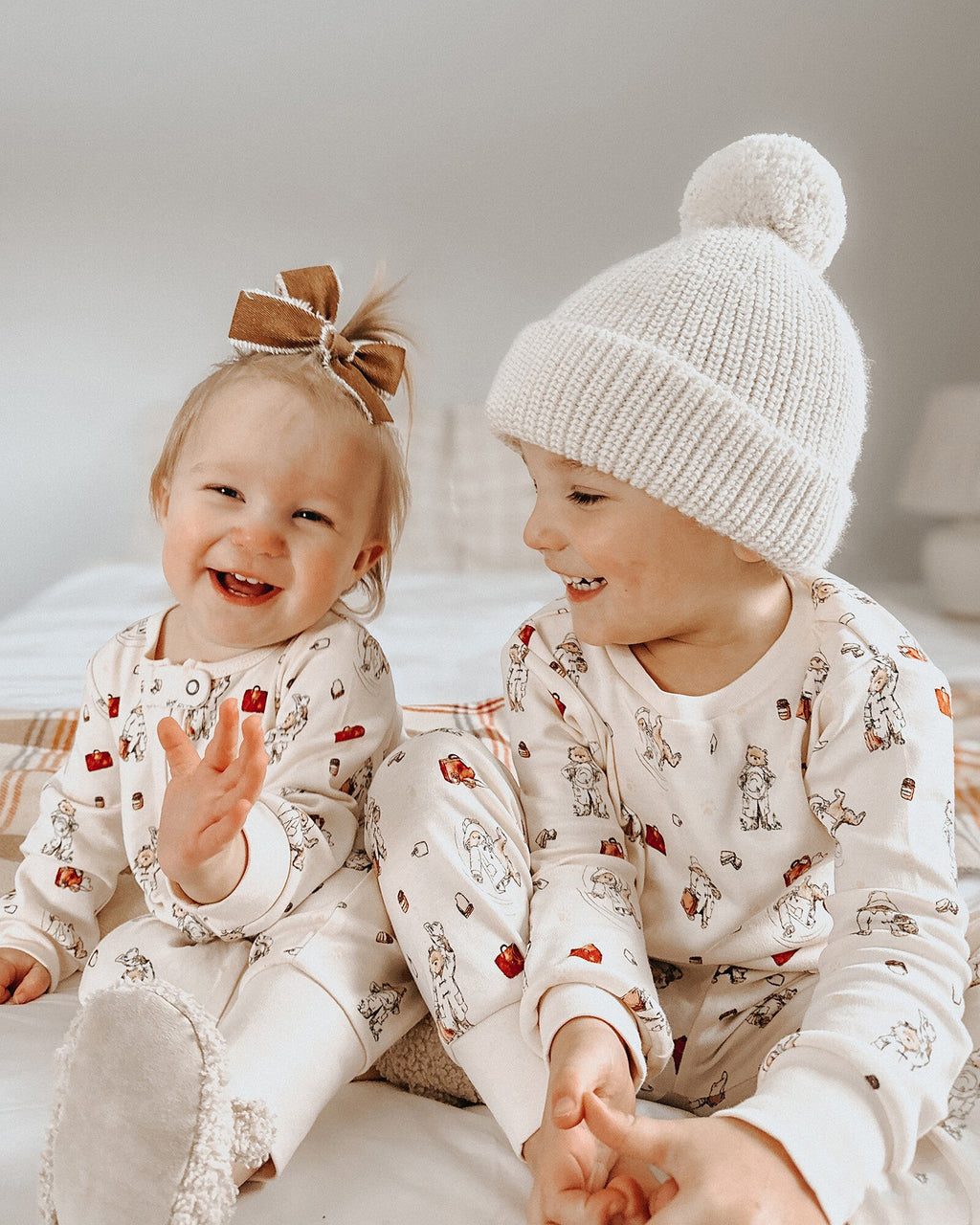 Adventure Paddington - Organic Zipper Romper
