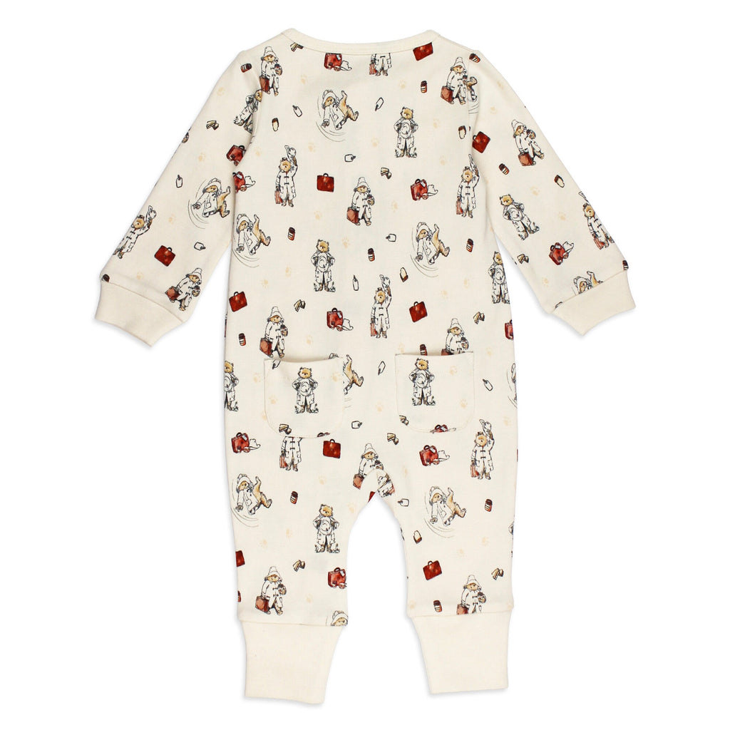 Adventure Paddington - Organic Zipper Romper